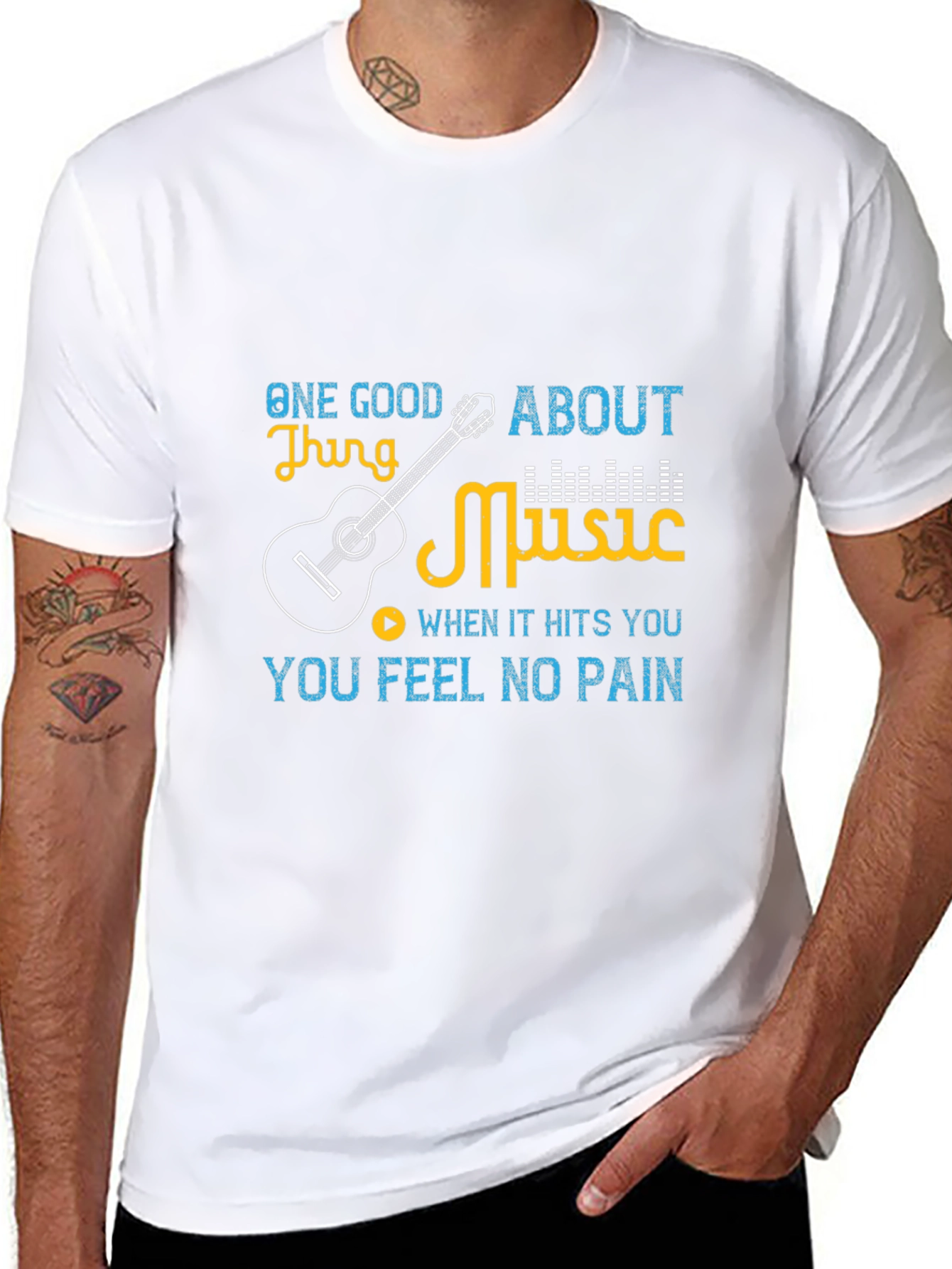 Black Music T-Shirt: One Good Thing About Music view 8
