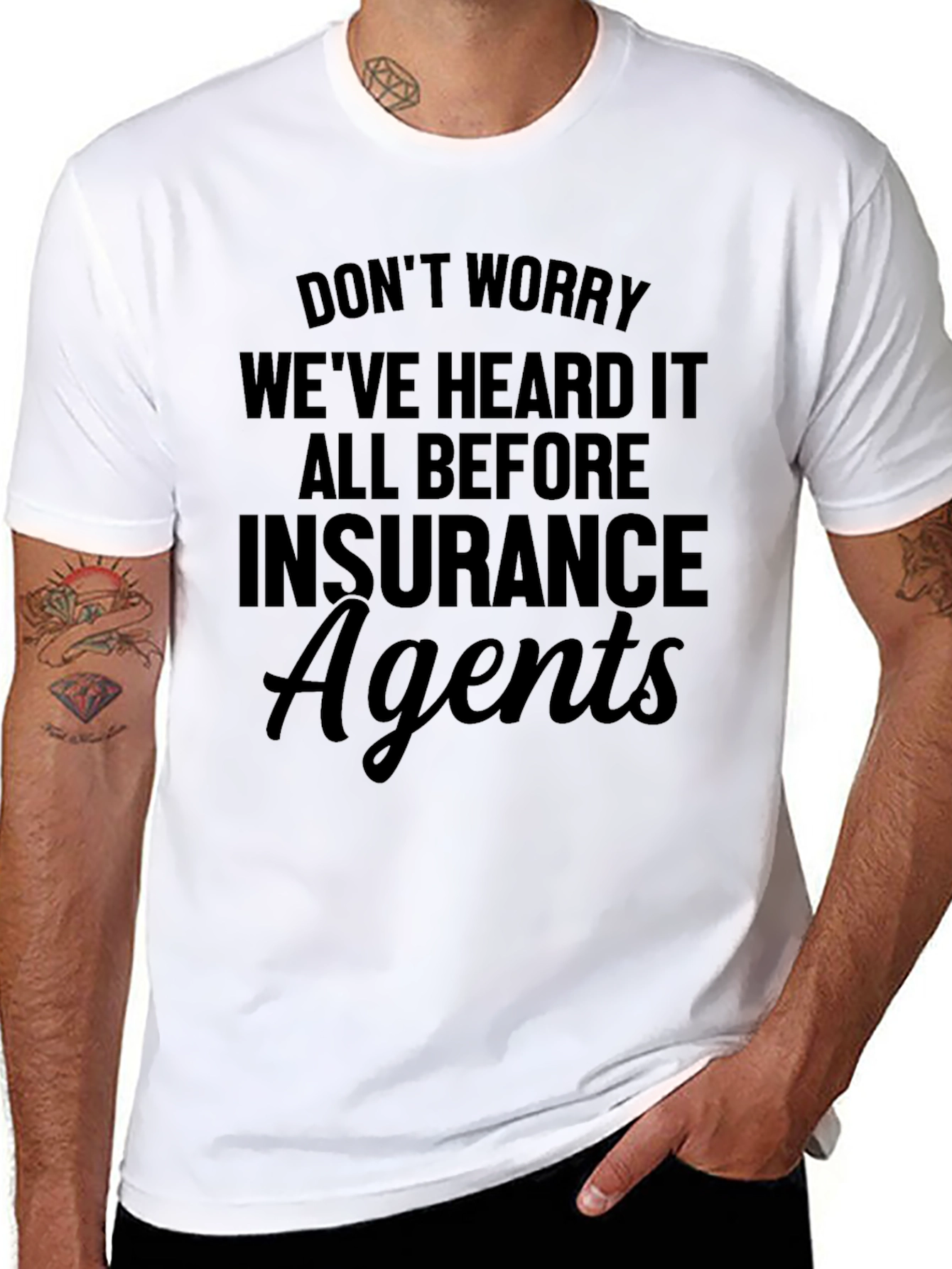 Funny Insurance Agent T-Shirt - 8