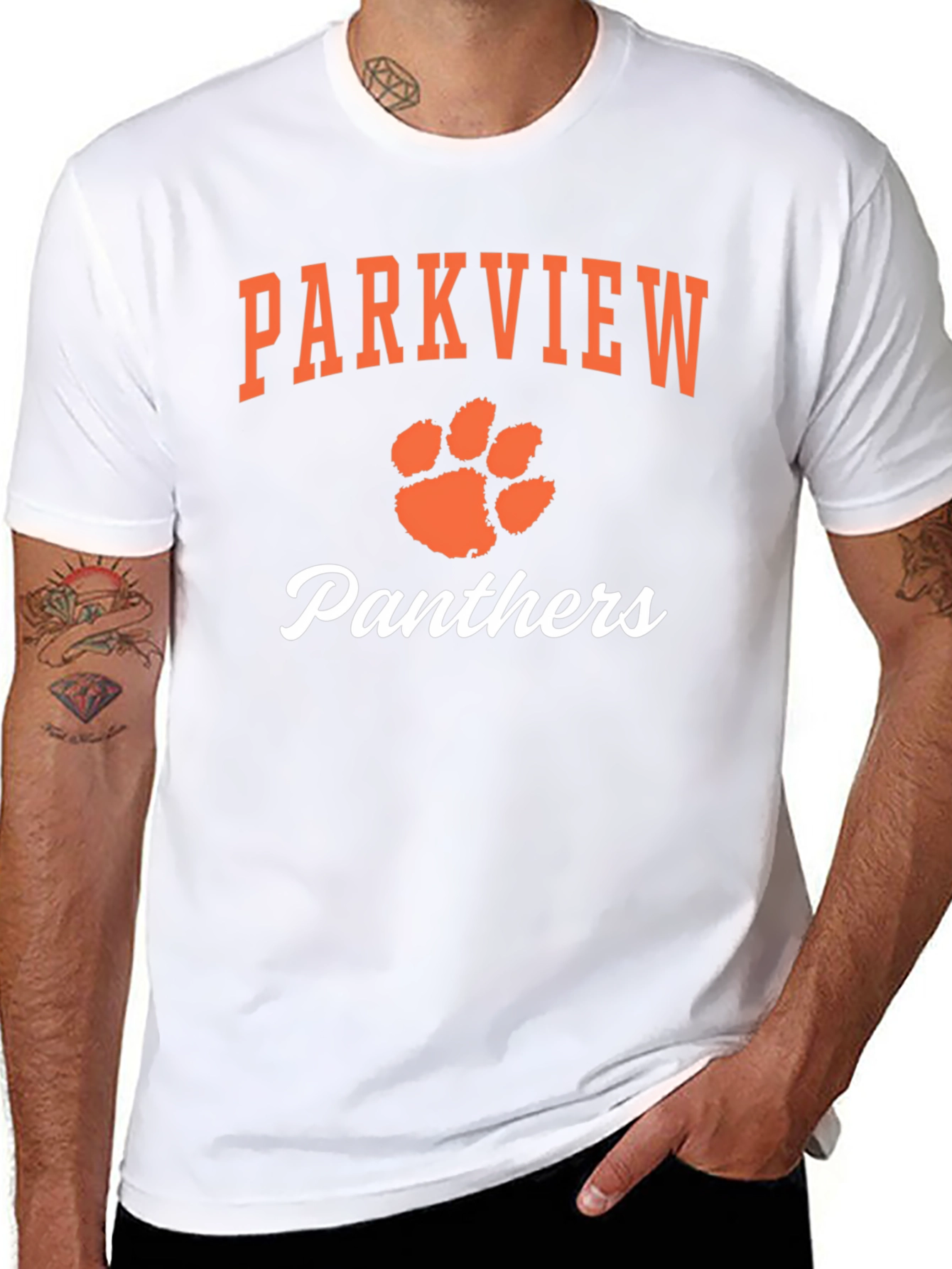 Black Parkview Panthers T-Shirt: School Pride view 8