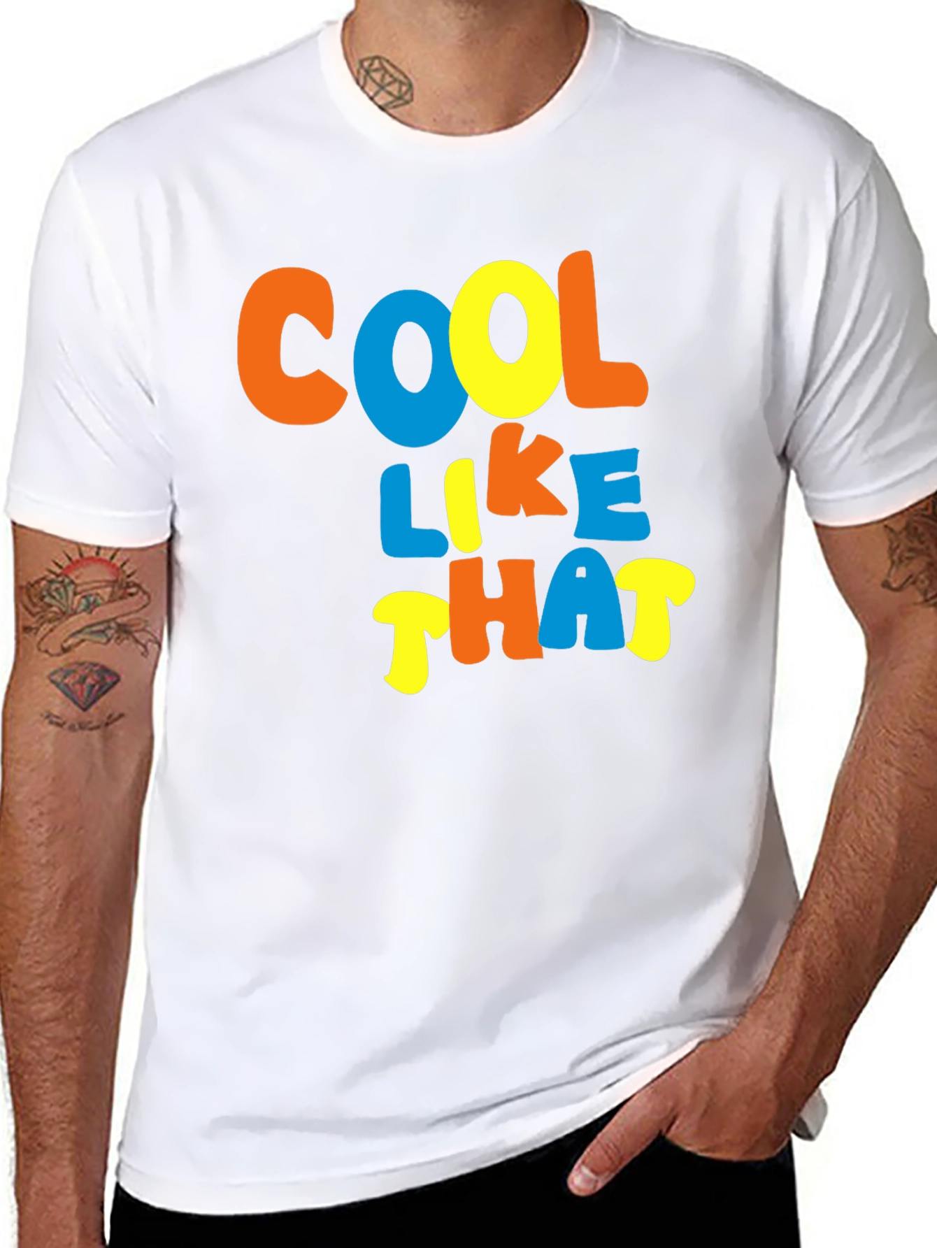 Black Cool Like That Graphic T-Shirt - Bold Statement Tee view 8