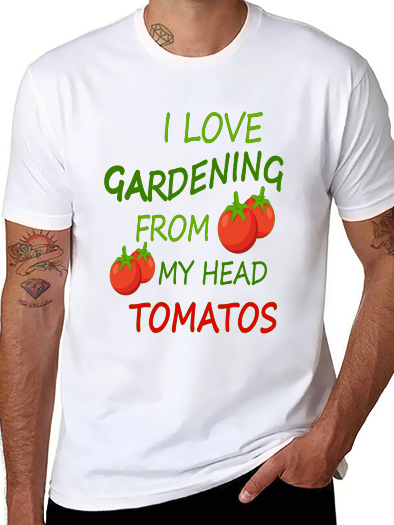 Gardening Tomatoes Graphic Tee - 8
