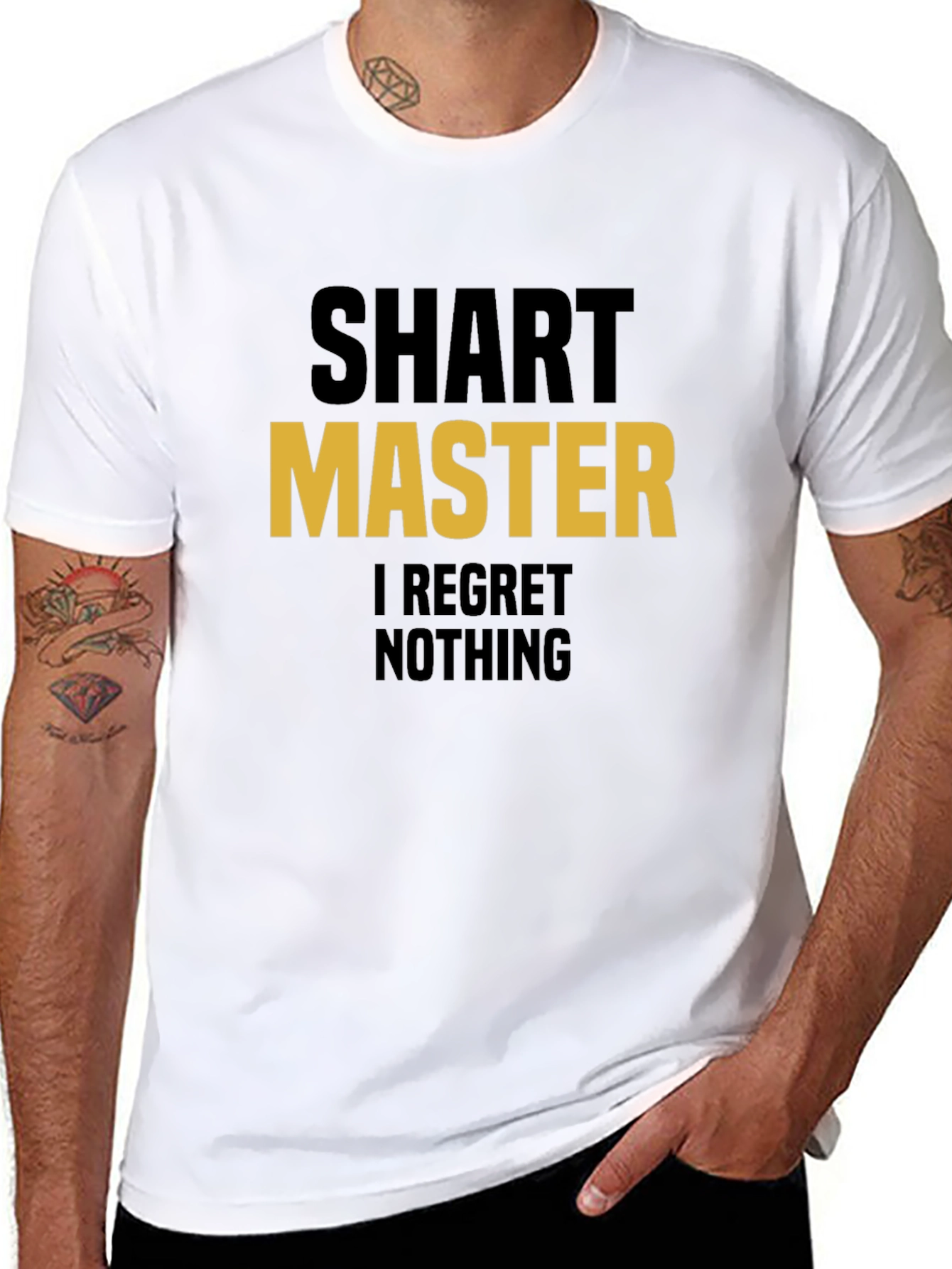 Black Shart Master Funny Novelty T-Shirt view 8