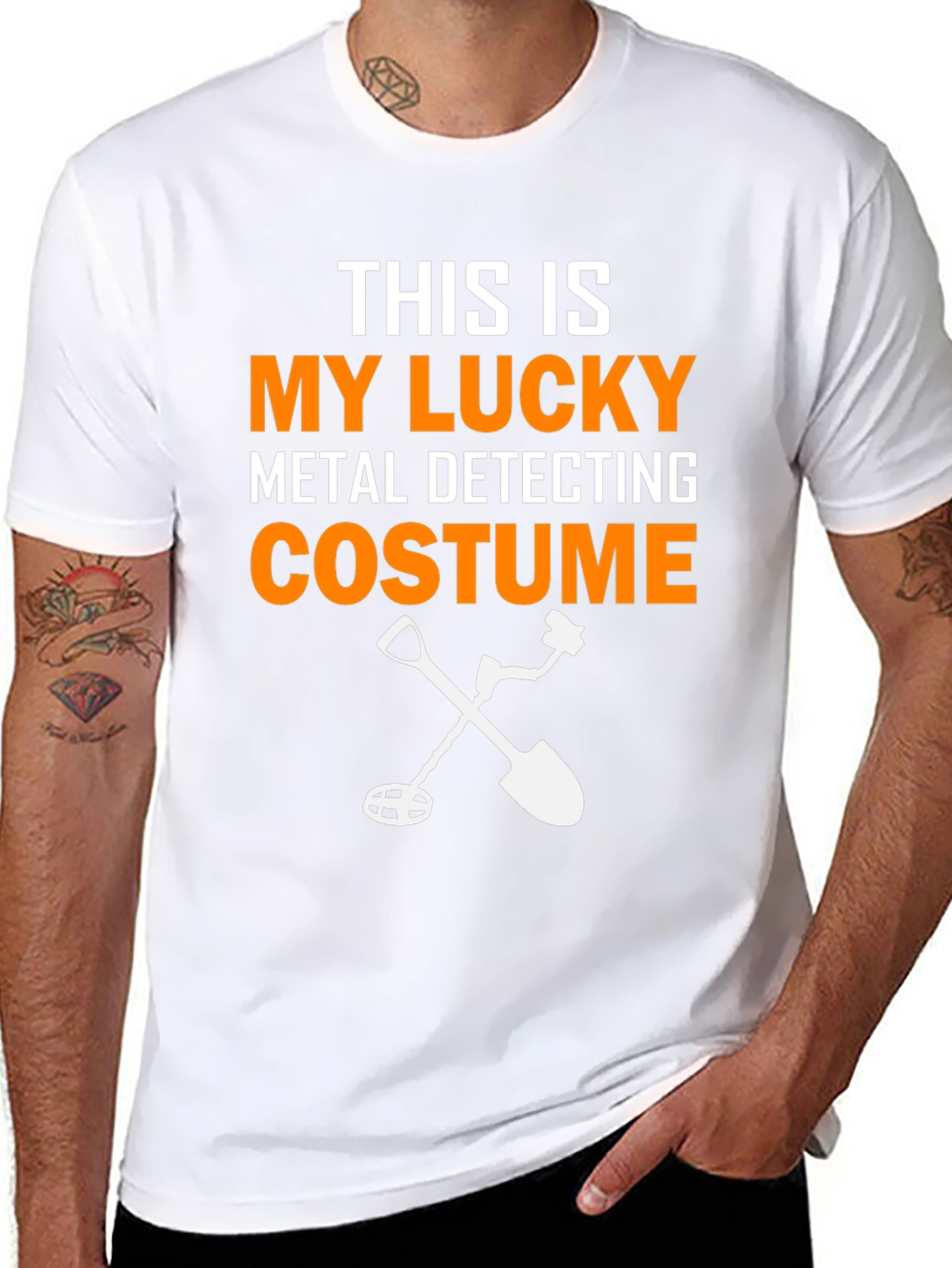 Lucky Metal Detecting Costume T-Shirt - 8