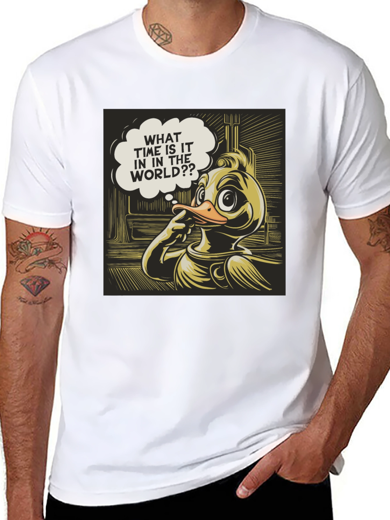 Black Duck T-Shirt - What Time Is It In The World? view 8