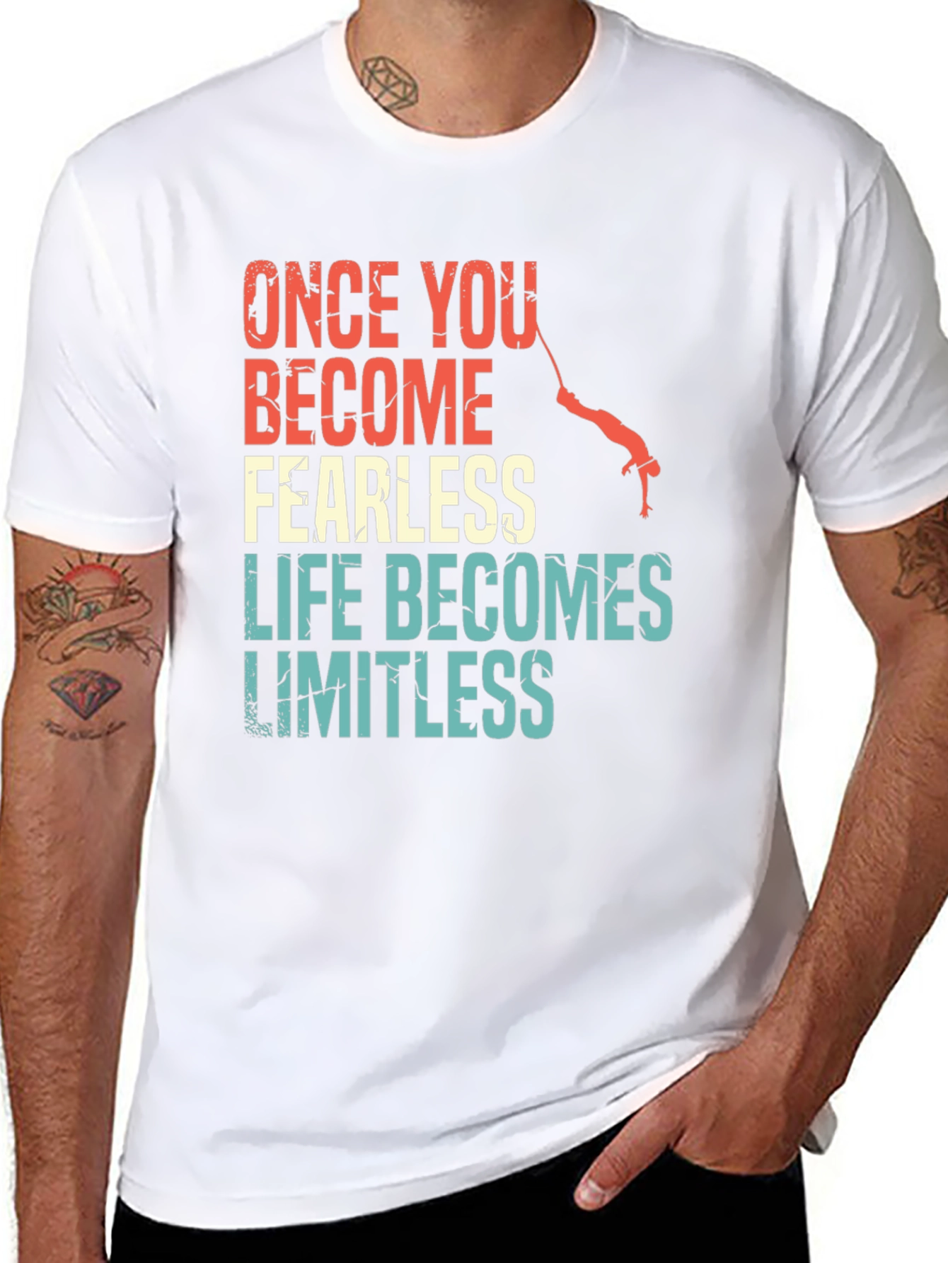 Fearless Limitless Graphic Tee - 8