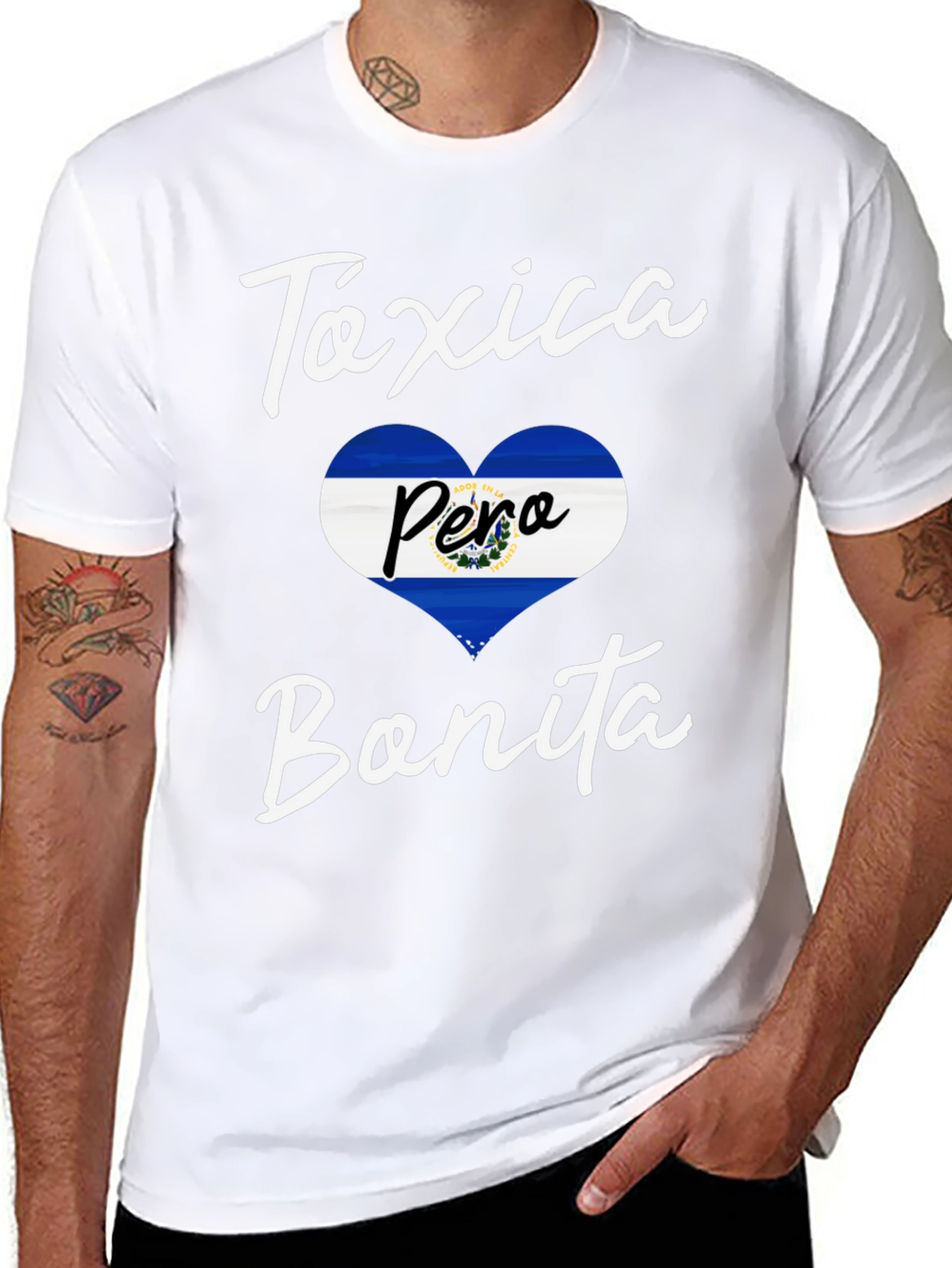 Toxica Pero Bonita Graphic Tee - 8