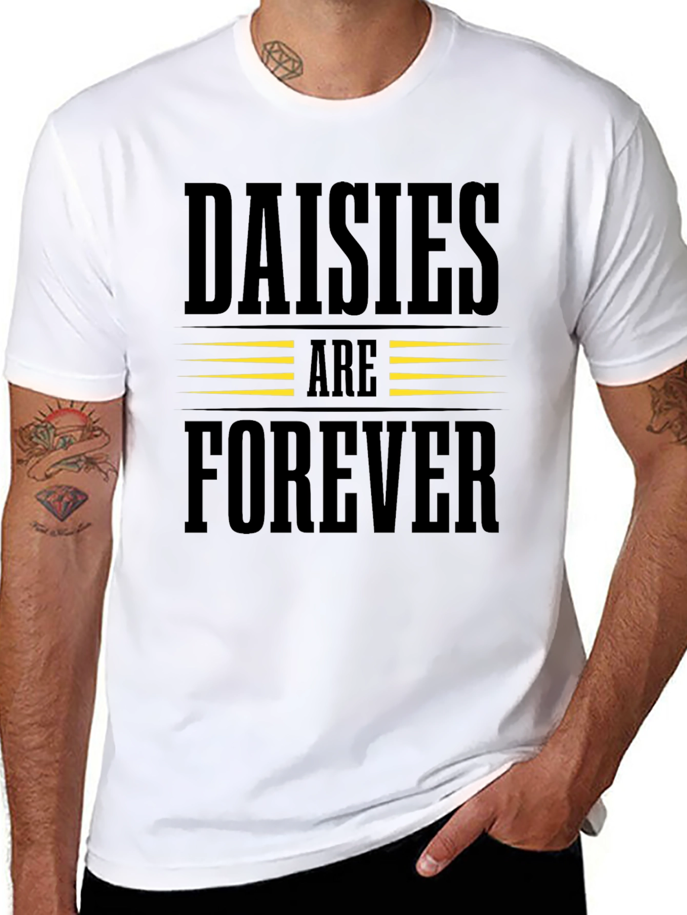 Black Daisies Are Forever T-Shirt view 8