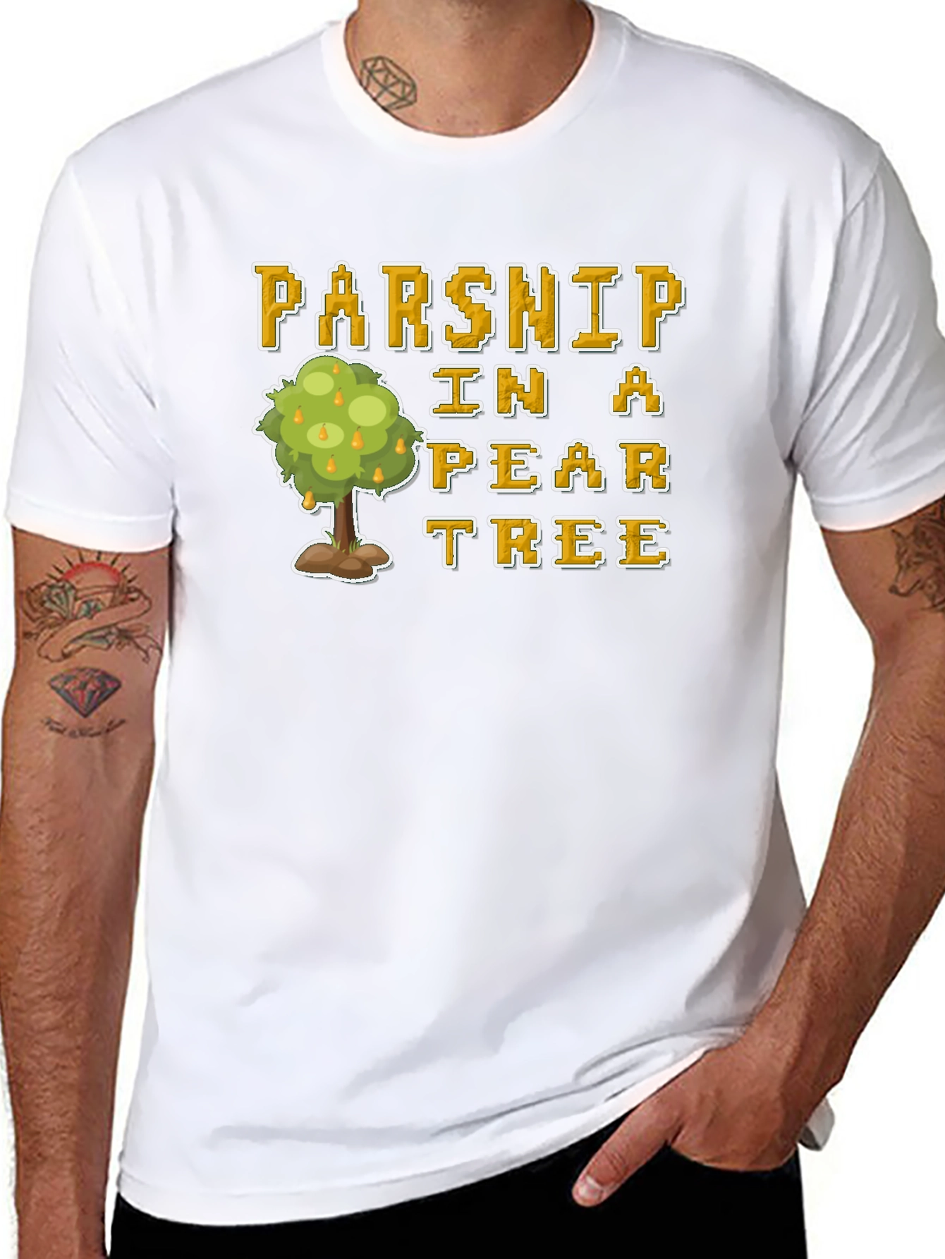 Black Parship in a Pear Tree T-Shirt view 8