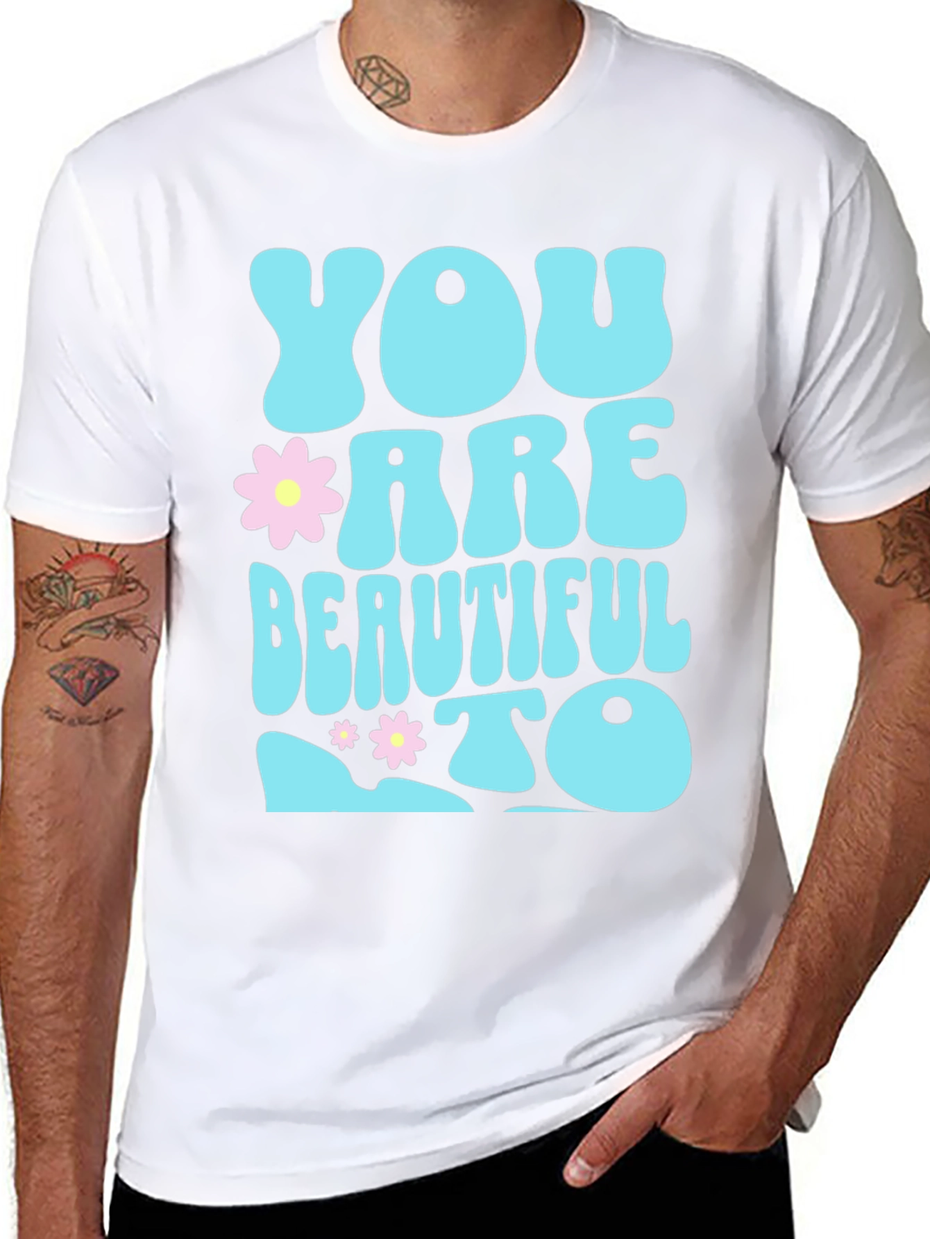 Black You are Beautiful To T-Shirt view 8