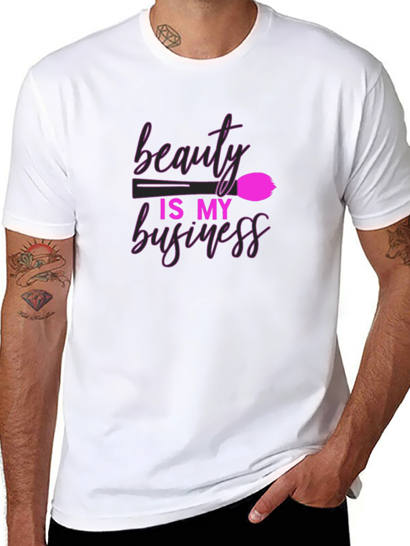 Black Beauty Is My Business Graphic Tee view 8