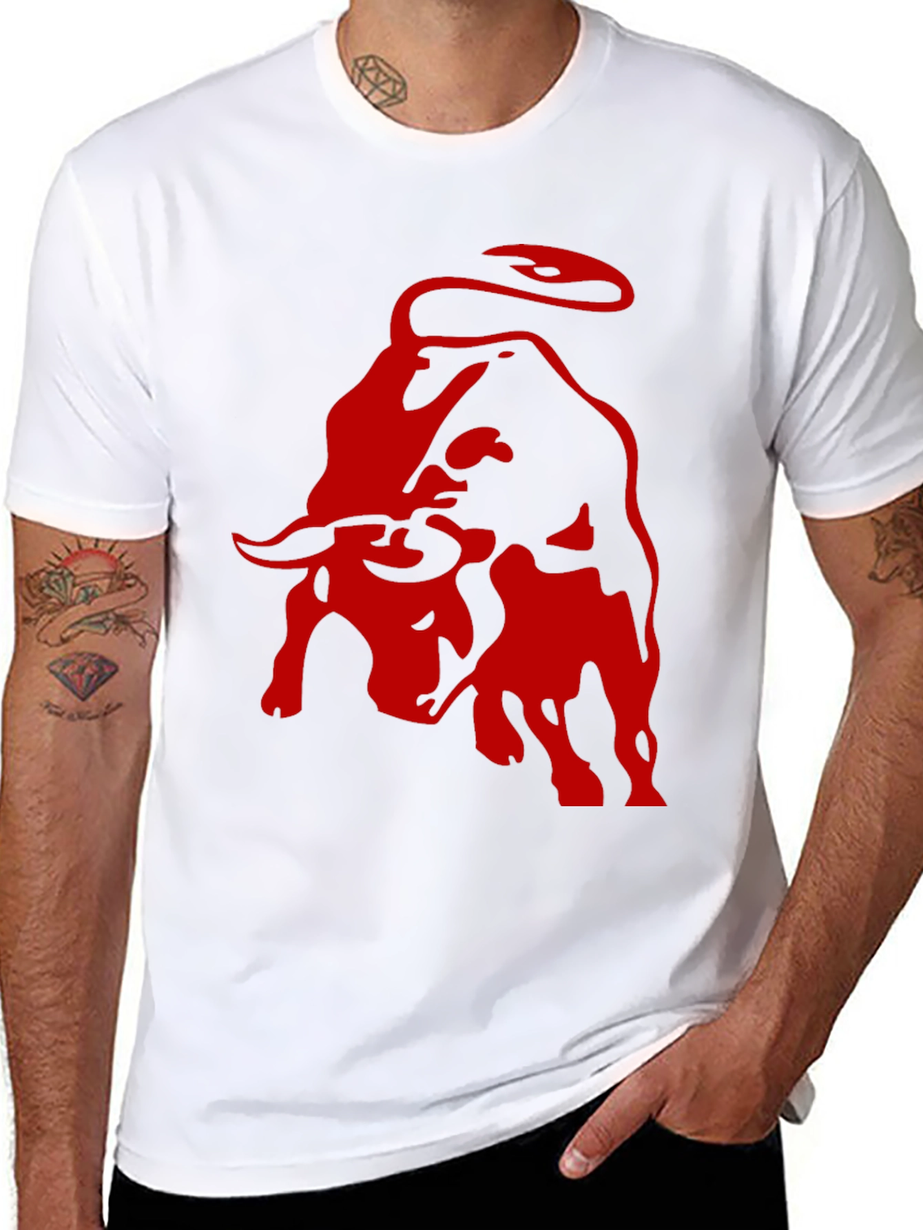 Red Bull Graphic T-Shirt - Modern Men's Tee - 8
