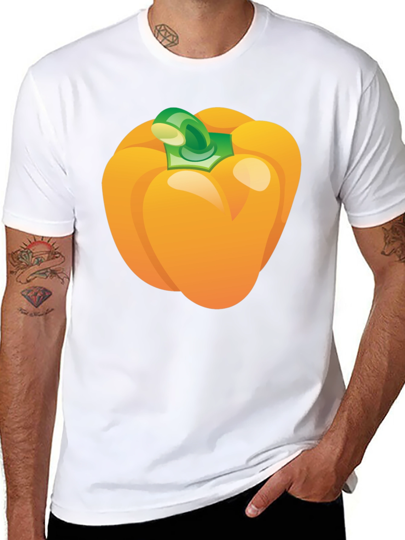 Pepper Graphic Tee - Quirky Casual Wear - 8