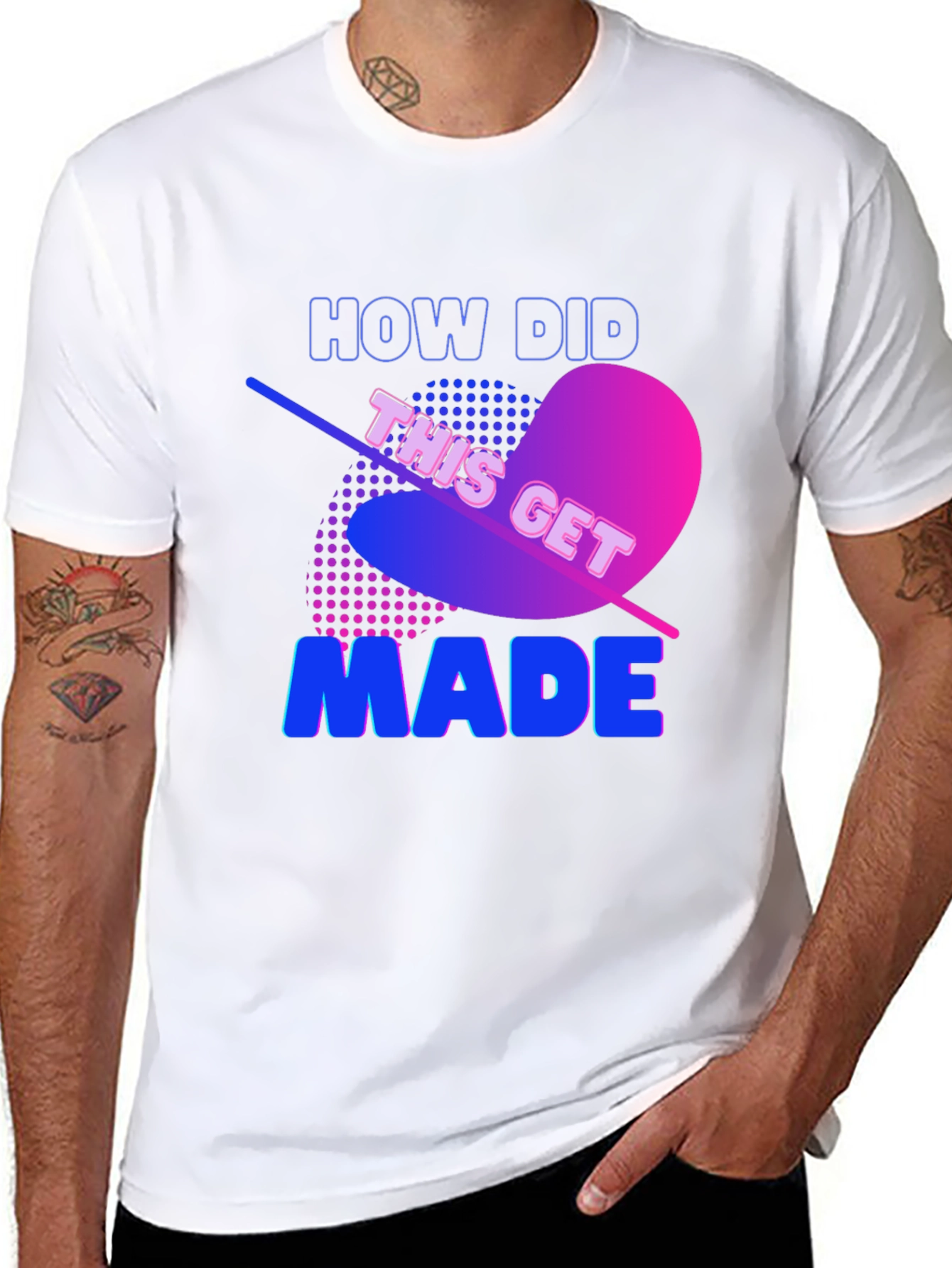 Black How Did This Get Made? Black Graphic Tee view 8