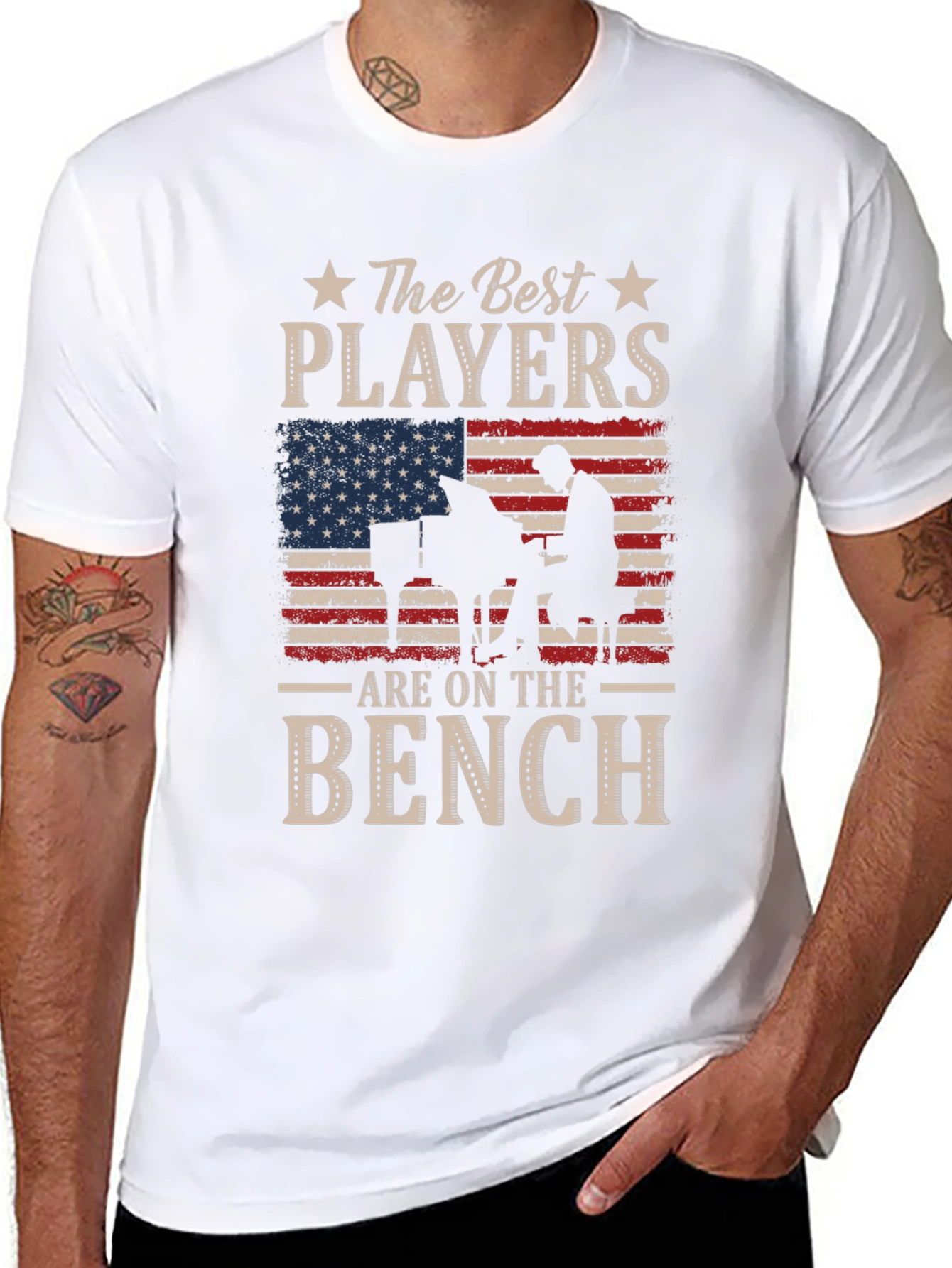 Black The Best Players Are On The Bench Piano T-Shirt view 8