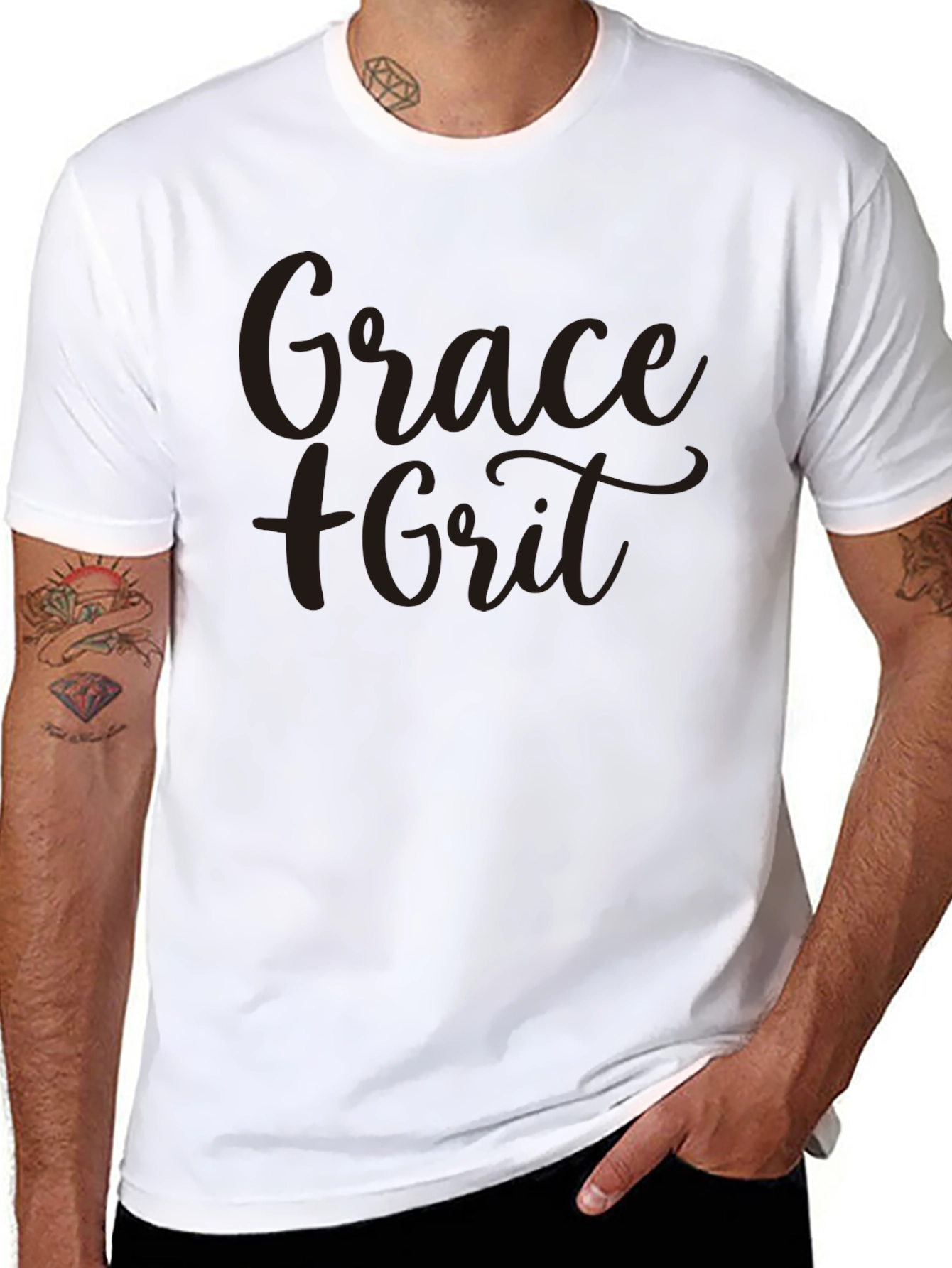 Black Grace + Grit Graphic T-Shirt view 8