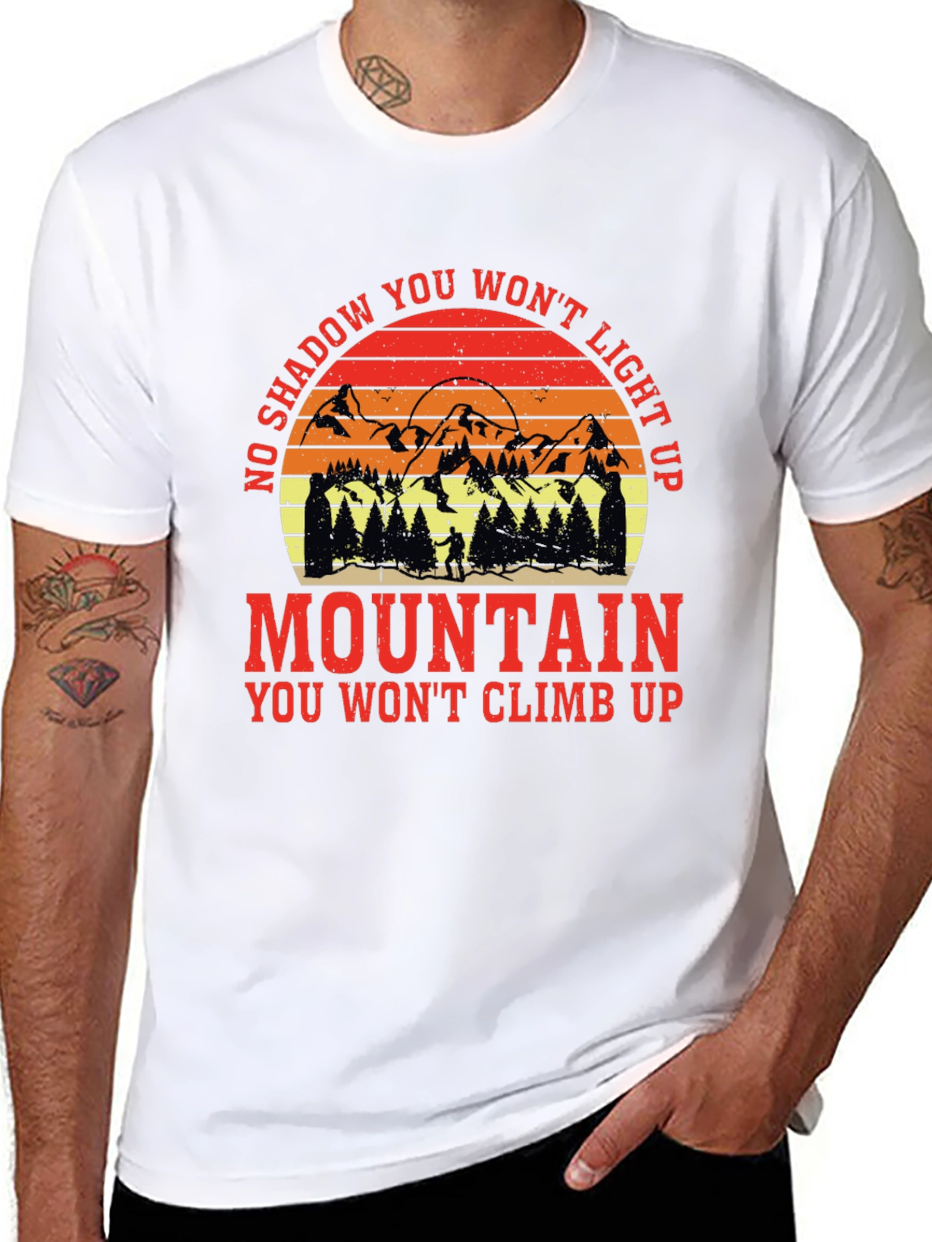 Black Mountain Adventure Black T-Shirt view 8