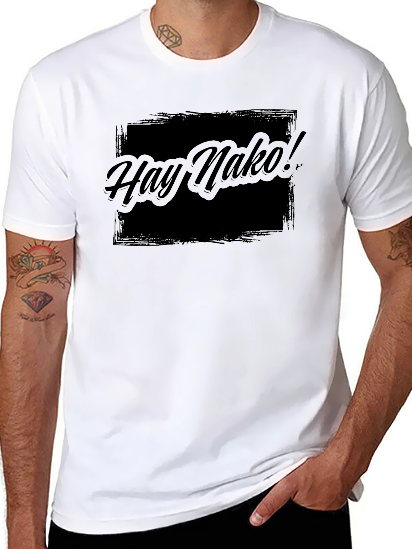 Black Hay Nako! Graphic T-Shirt - Unique Design view 8
