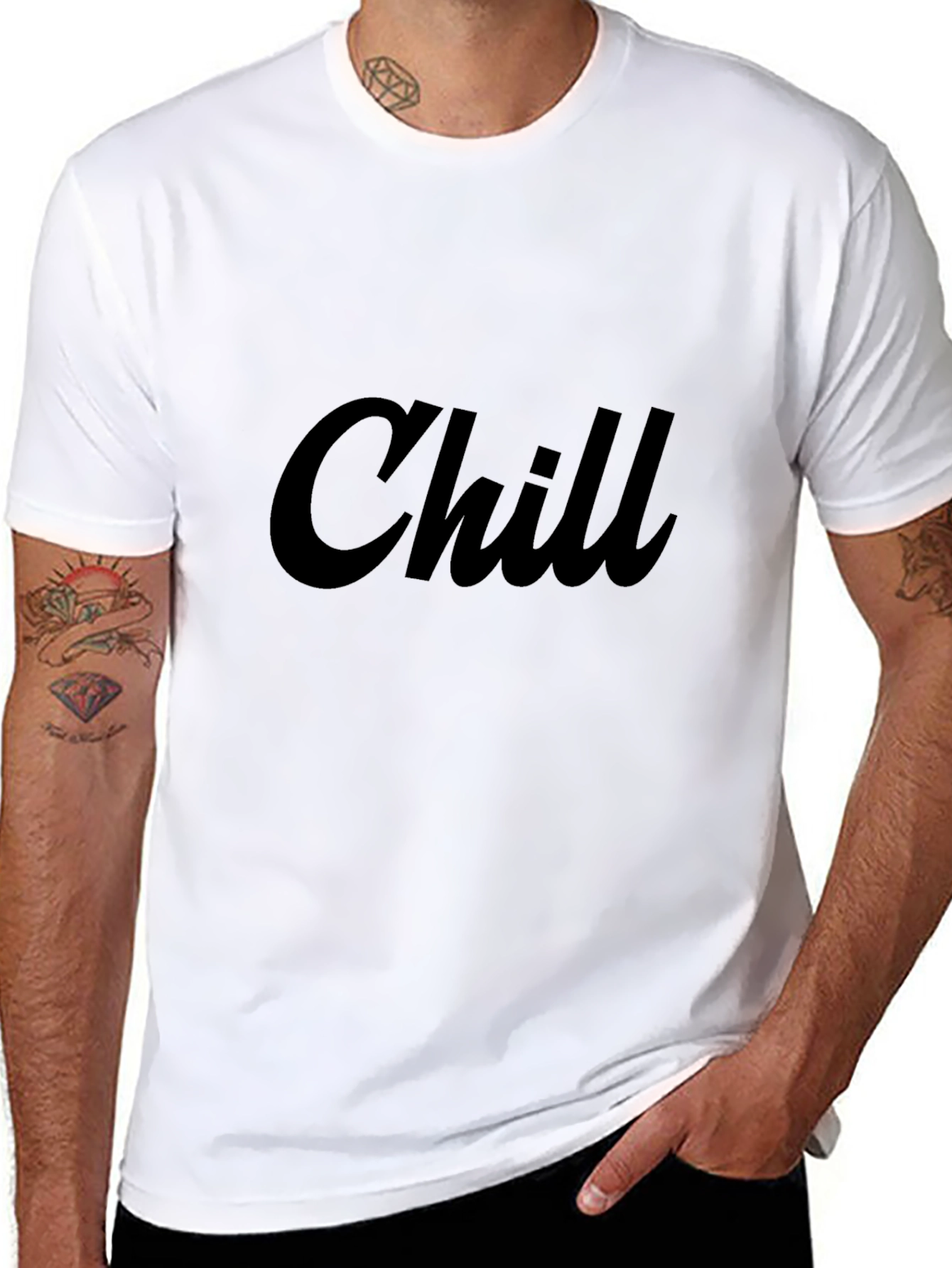 Black Chill Black T-Shirt view 8