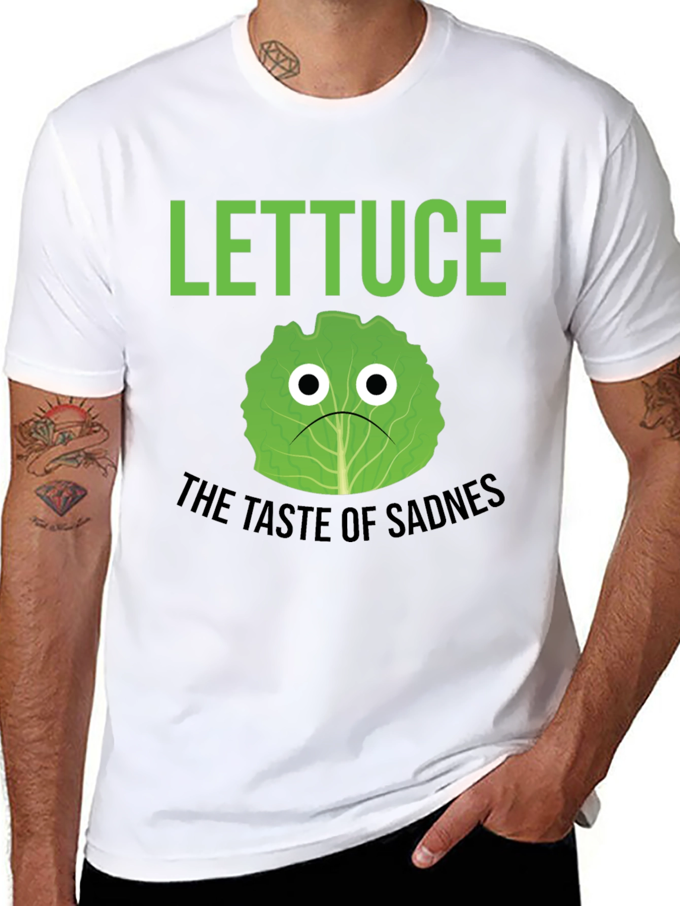Black Lettuce Taste of Sadness T-Shirt view 8