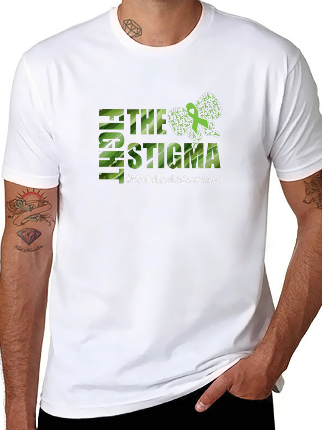 Mental Health Awareness T-Shirt - Fight The Stigma - 8