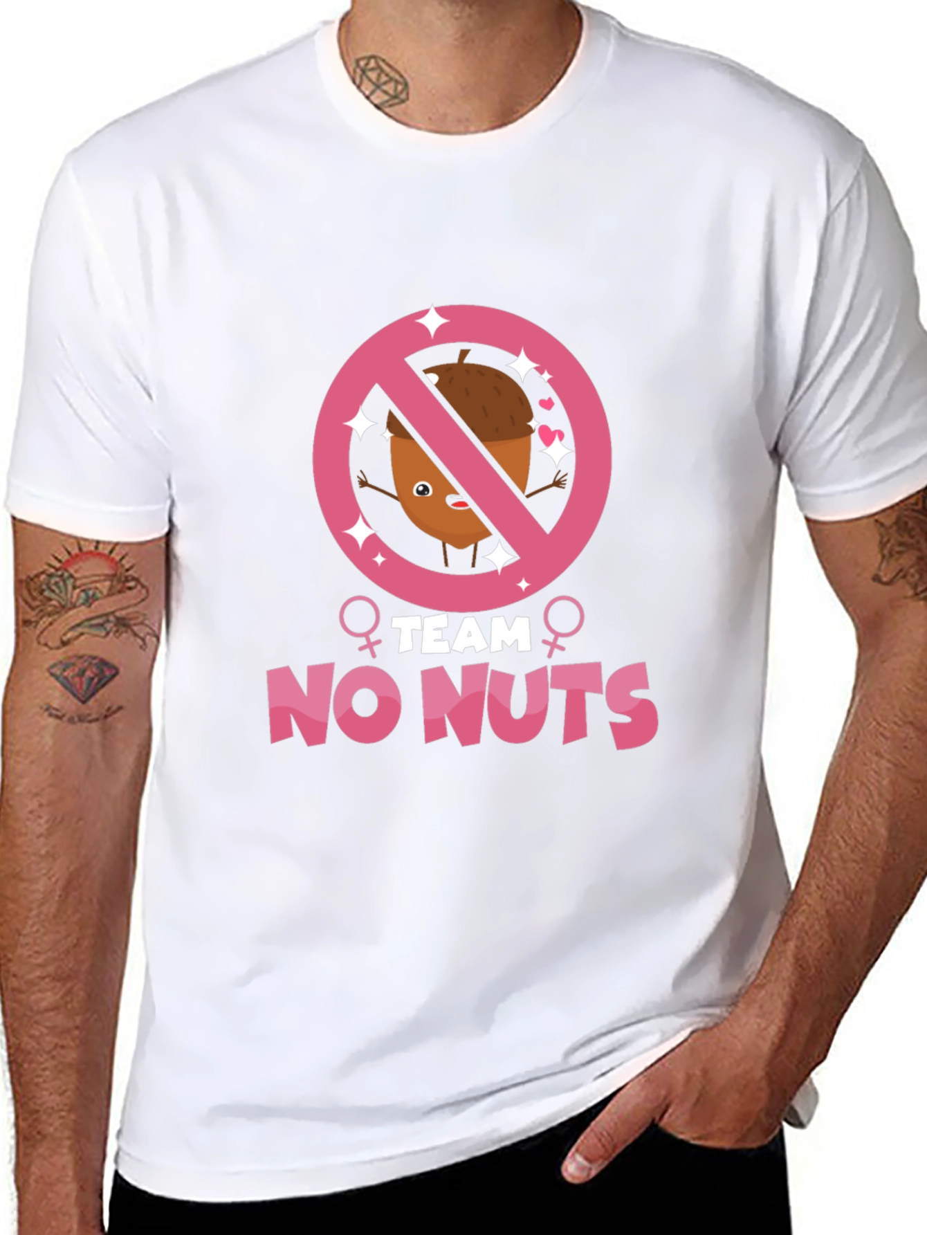 Team No Nuts Funny Gender Reveal T-Shirt - 8