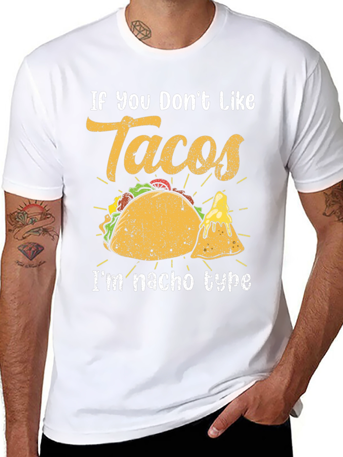 Black Taco Lover T-Shirt - If You Don't Like Tacos view 8