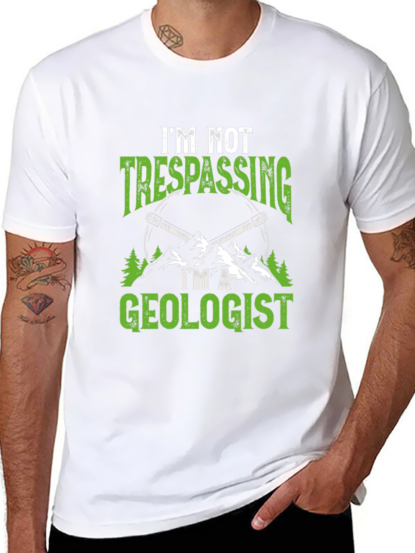 Black Geologist T-Shirt - Funny Geology Tee for Rock Lovers! view 8