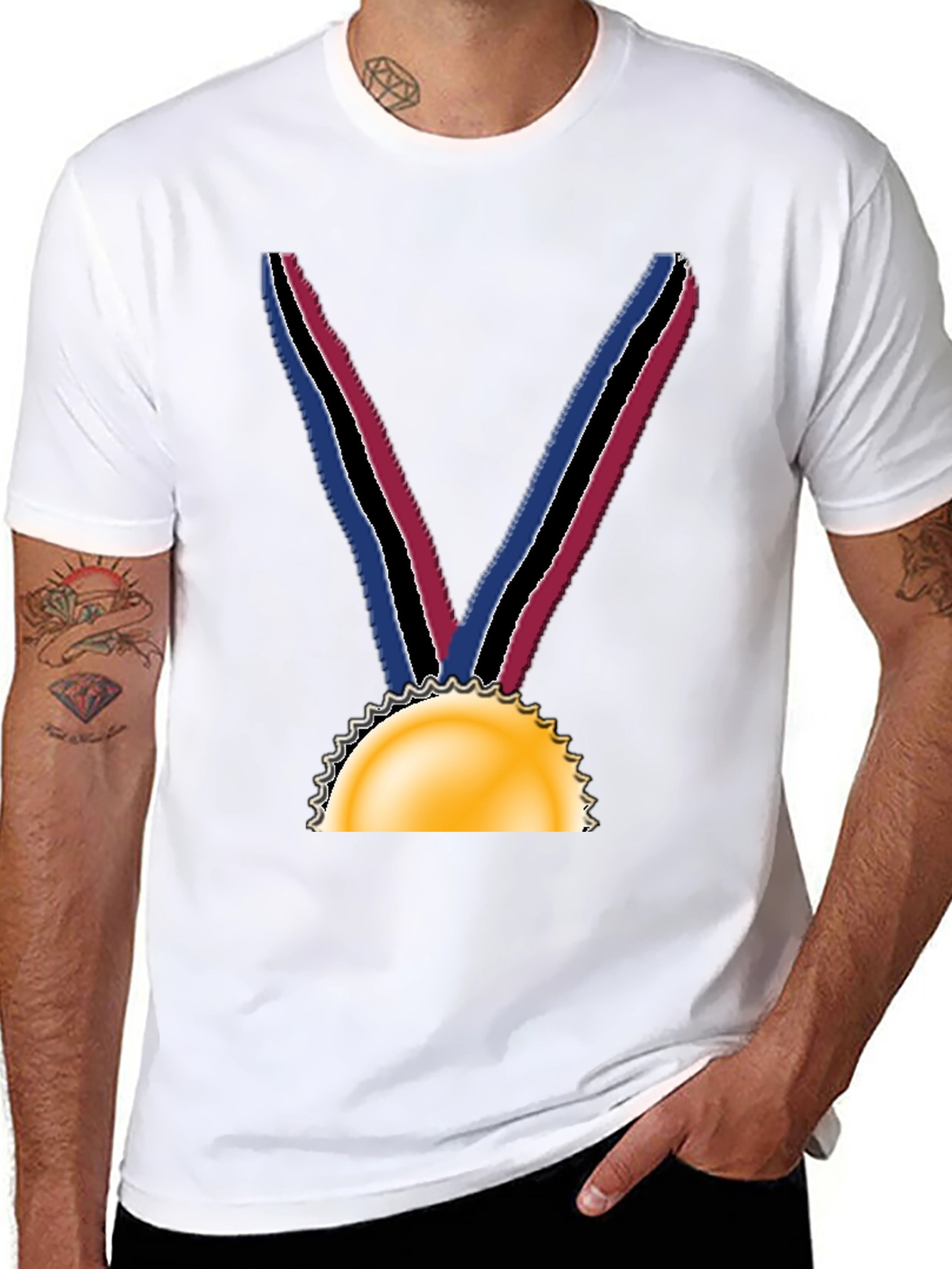 Winner's Medal Graphic Tee - Award Winning Style - 8