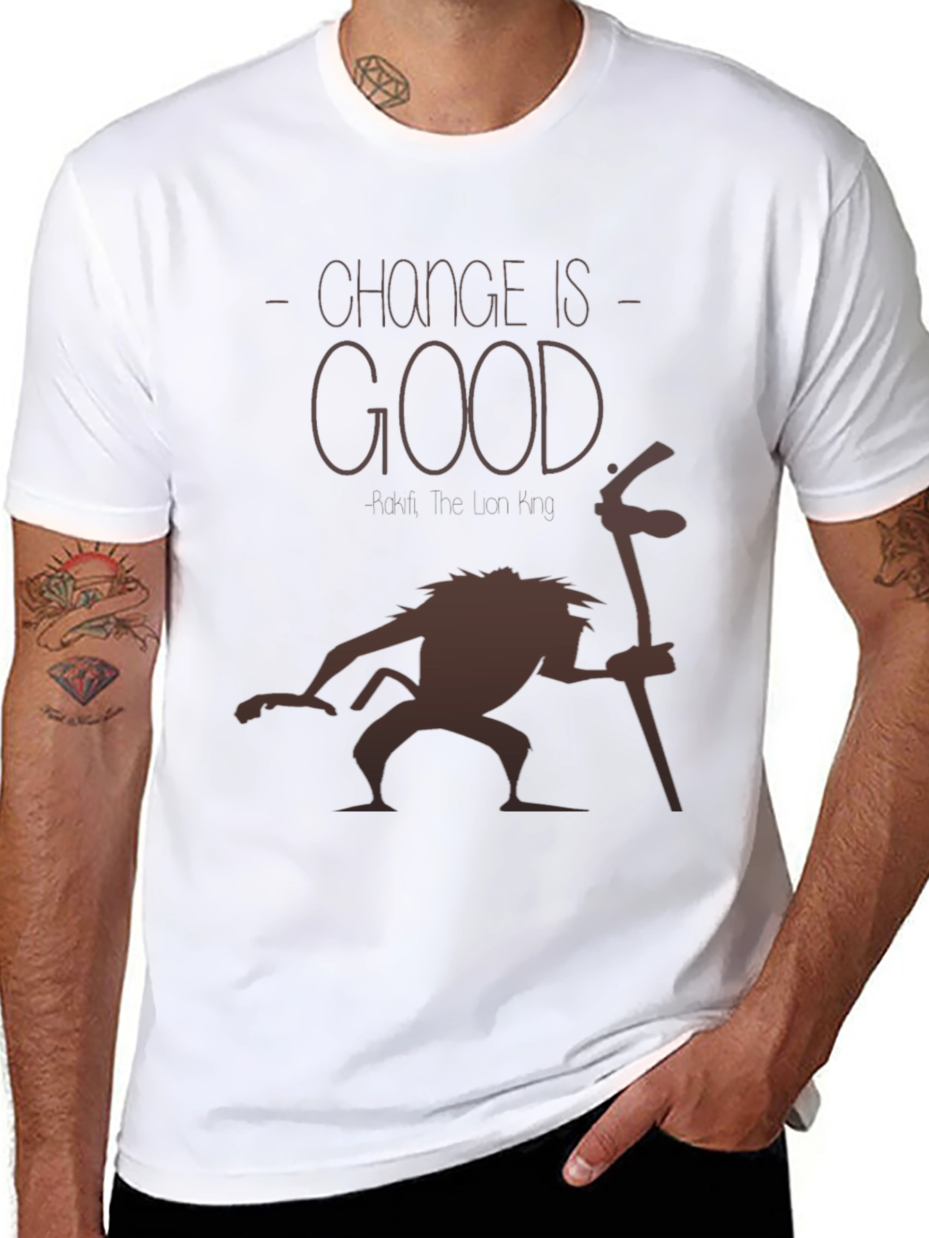 Black Change is Good T-Shirt view 8