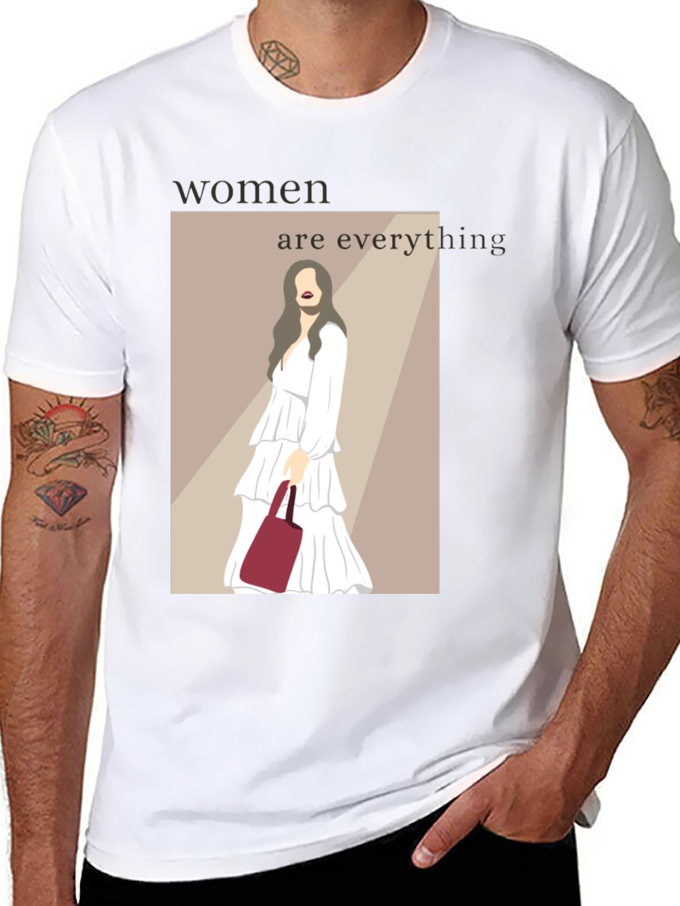 Black Women Are Everything Graphic Tee view 8
