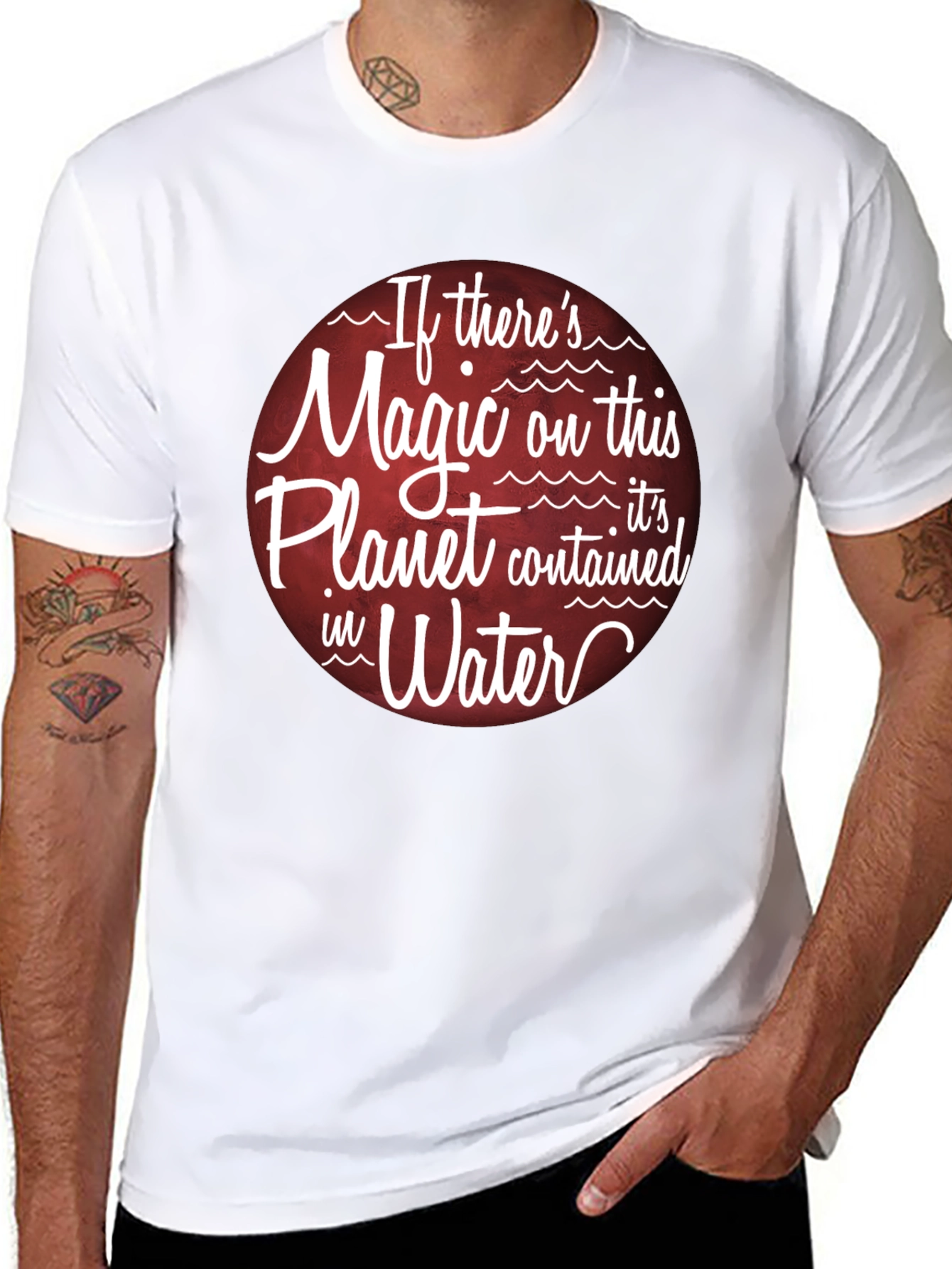 Magic of Water T-Shirt - Planet Earth Theme - 8