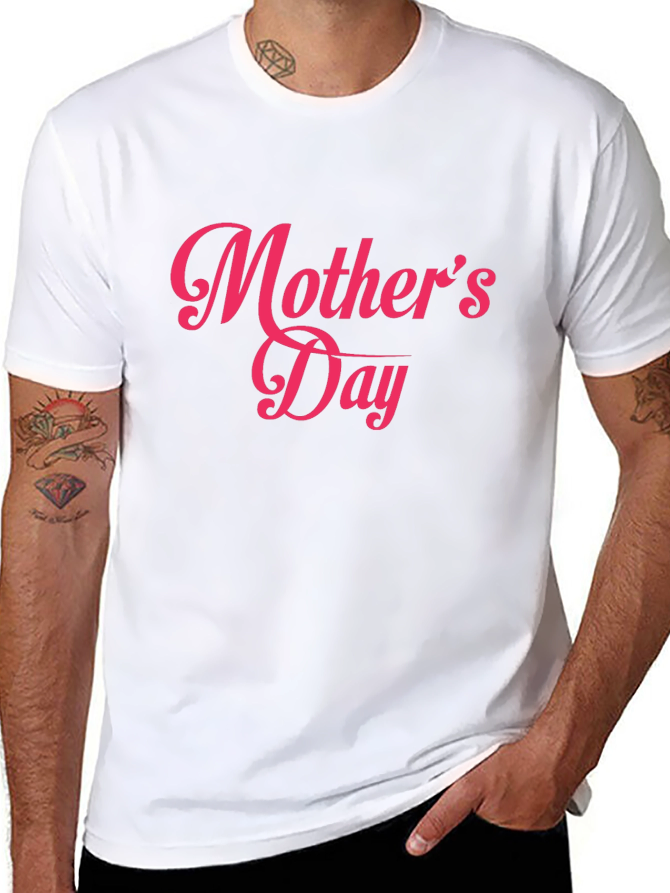 Black Mother's Day Black T-Shirt view 8