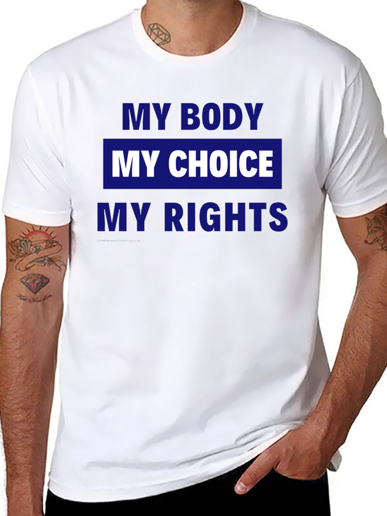Black My Body, My Choice, My Rights Graphic Tee view 8