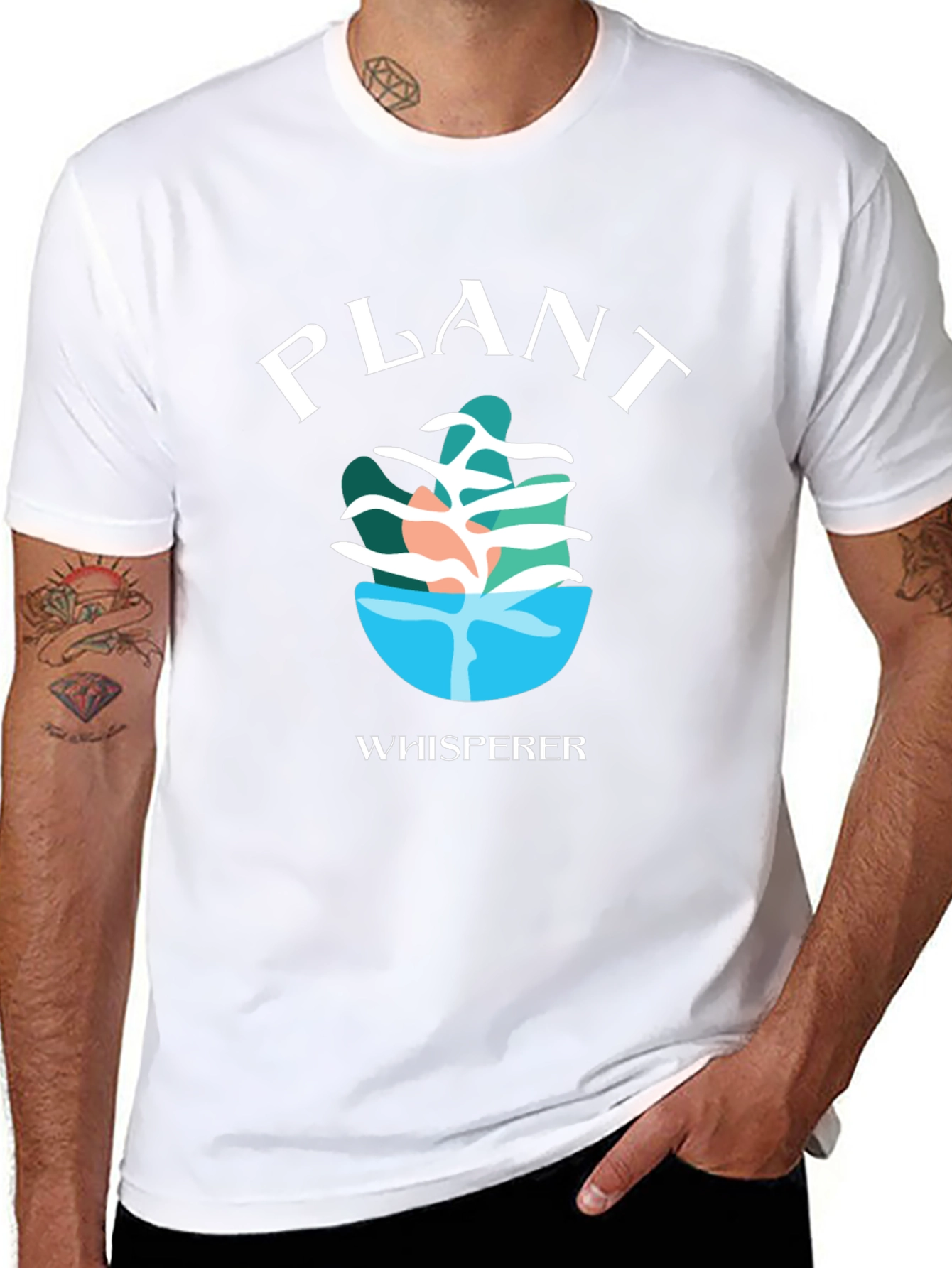 Plant Whisperer Graphic Tee - Stylish Plant Lover T-Shirt - 8