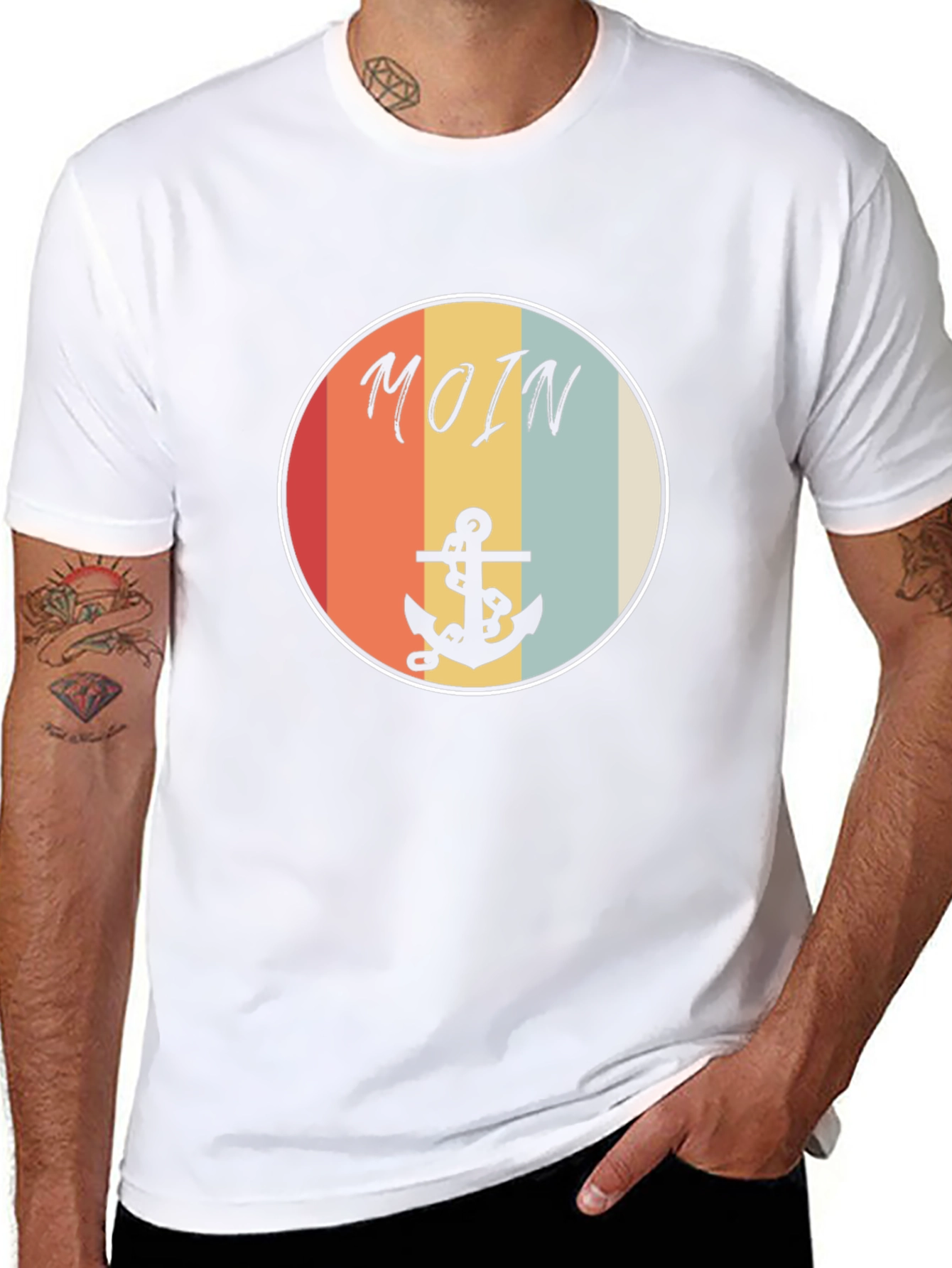 Moin Anchor T-Shirt - Nautical Style - 8