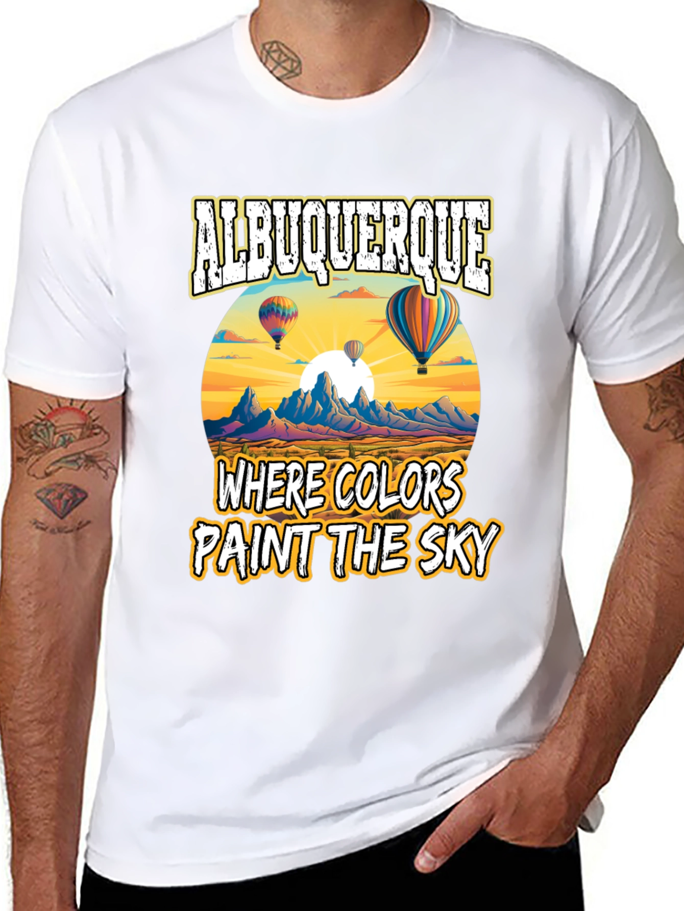 Albuquerque Hot Air Balloon T-Shirt - 8