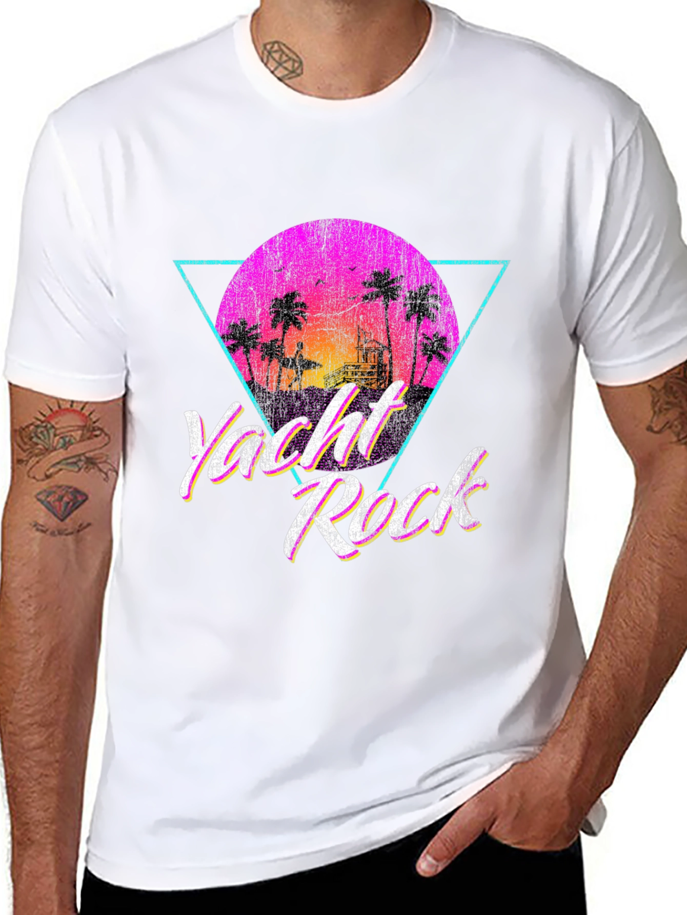 Yacht Rock Graphic Tee - Retro Summer Vibes - 8