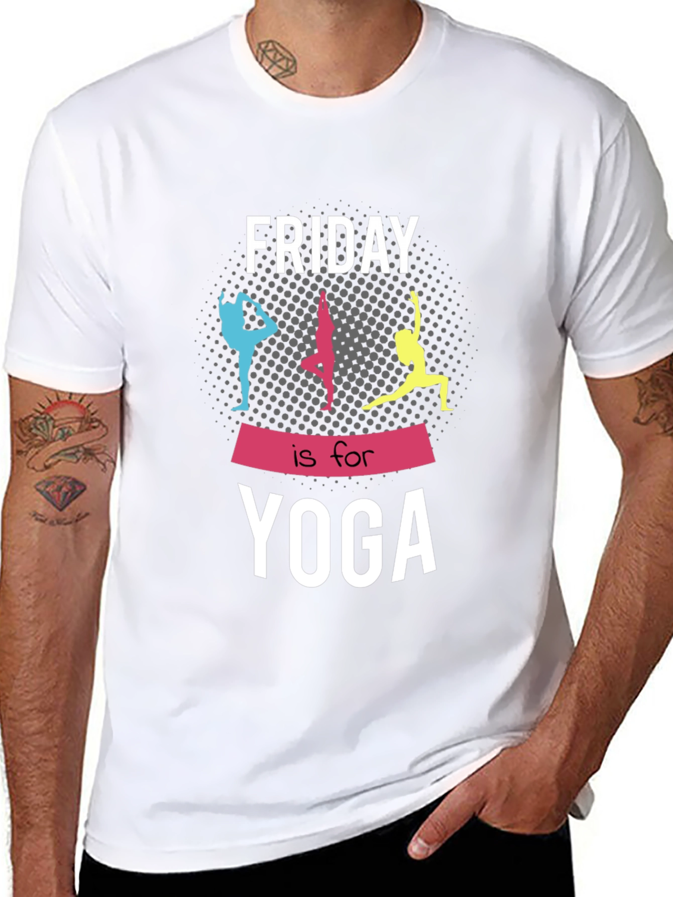 Friday is for Yoga Graphic Tee - Unisex - 8