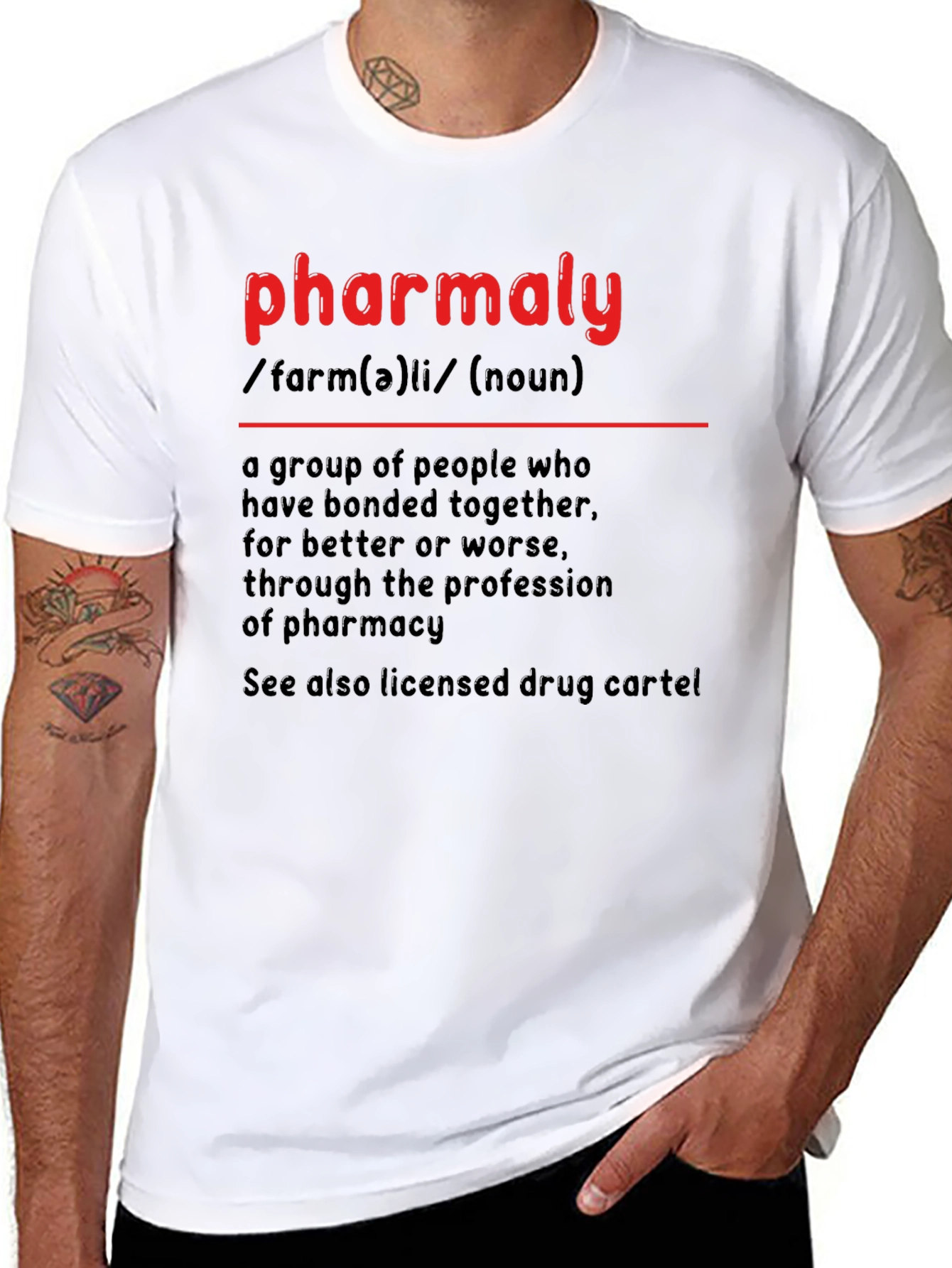 Pharmaly Definition Graphic Tee - 8