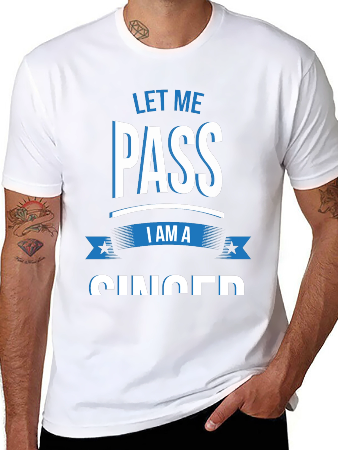 Black Let Me Pass I Am A Ginger T-Shirt view 8