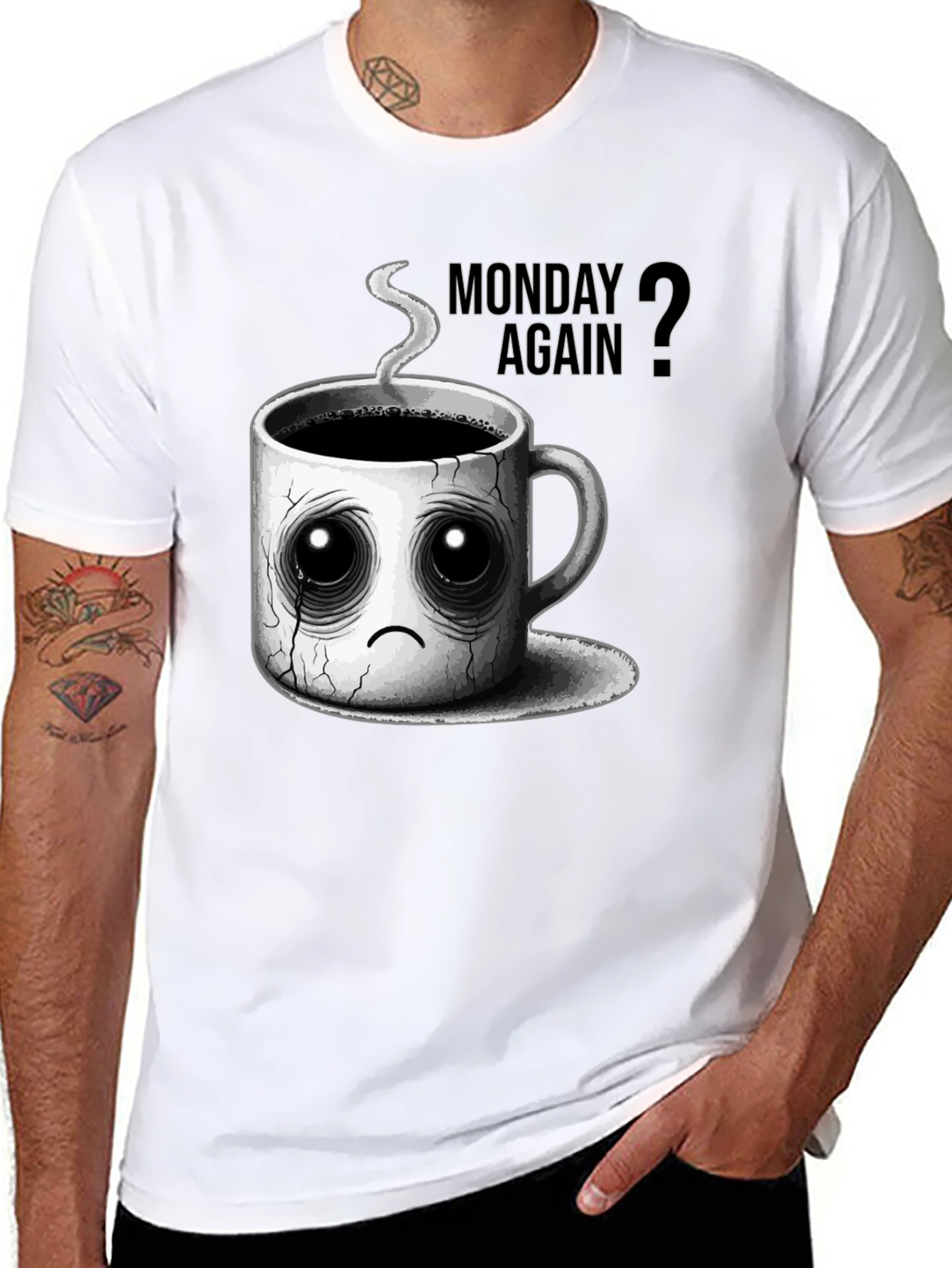 Black Monday Again? Graphic T-Shirt view 8