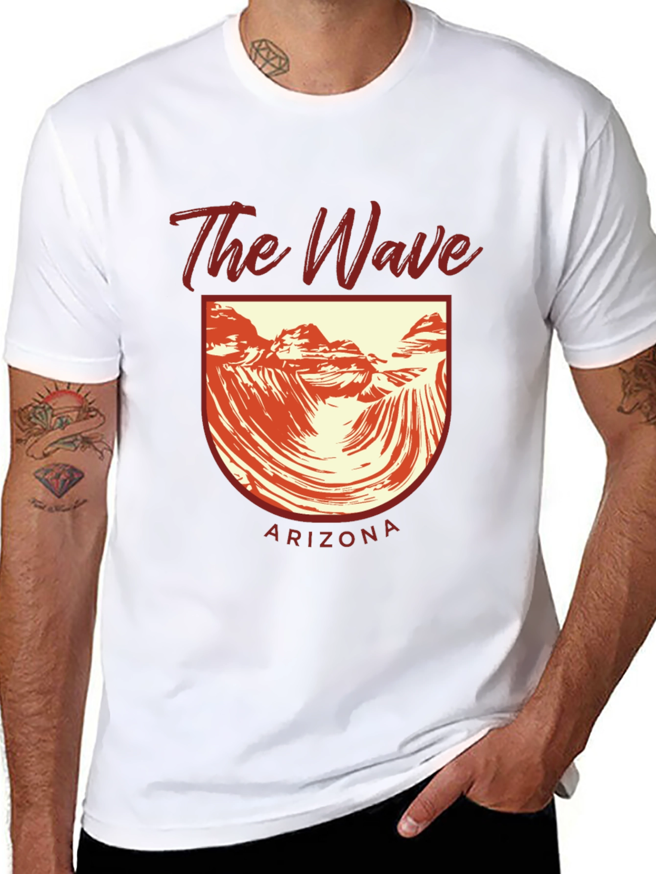 Black The Wave Arizona Graphic Tee view 8