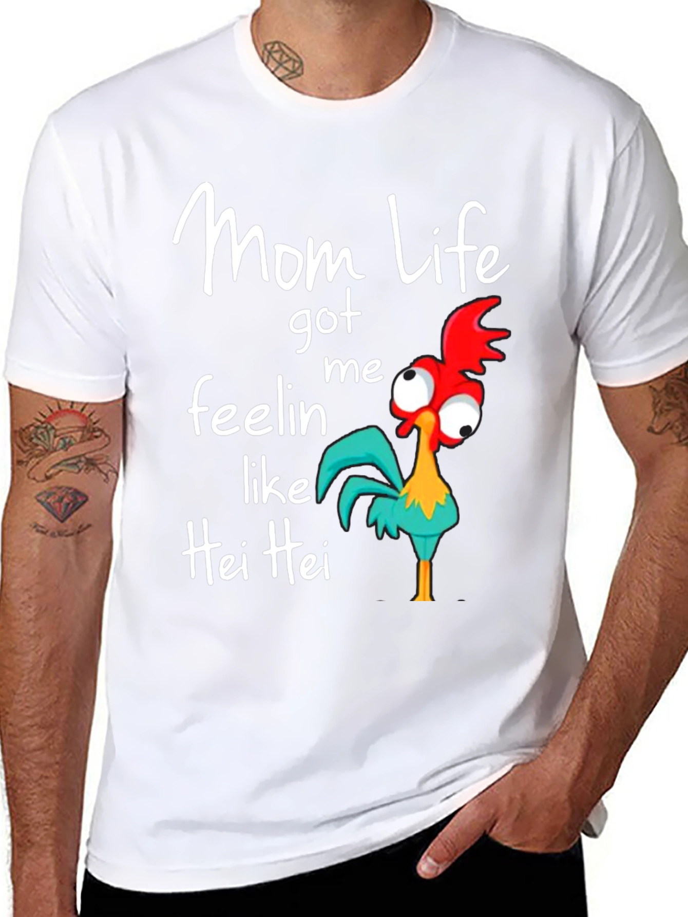 Black Mom Life Hei Hei Graphic Tee view 8