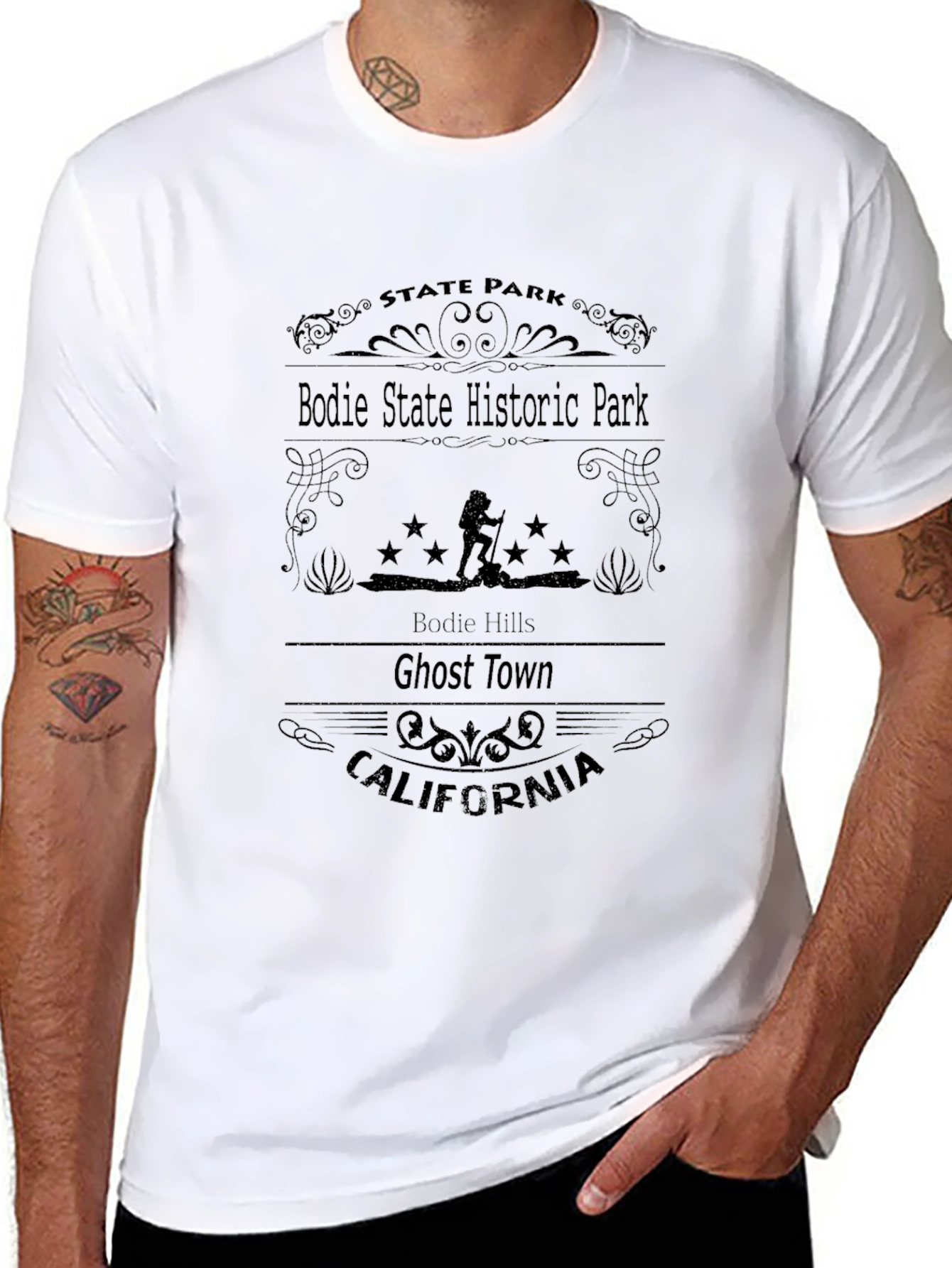 Black Bodie State Historic Park Graphic T-Shirt view 8