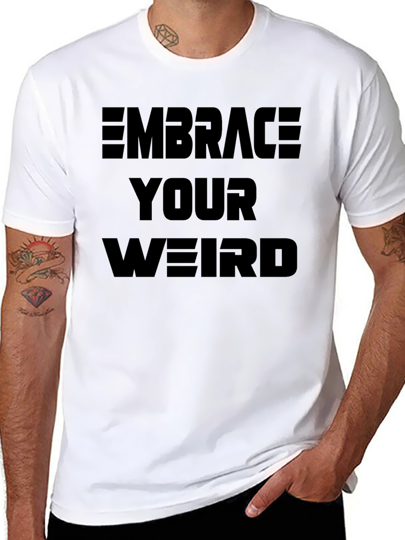 Embrace Your Weird Graphic T-Shirt - 8