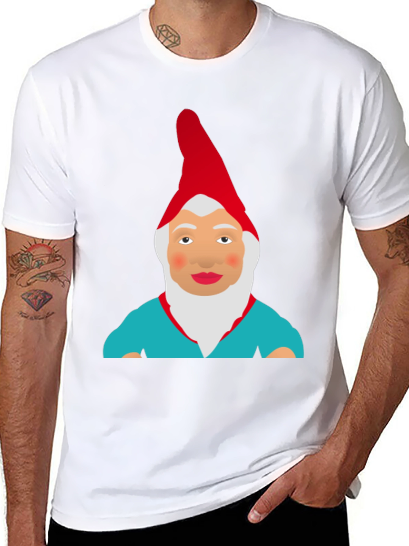 Black Gnome Graphic T-Shirt view 8