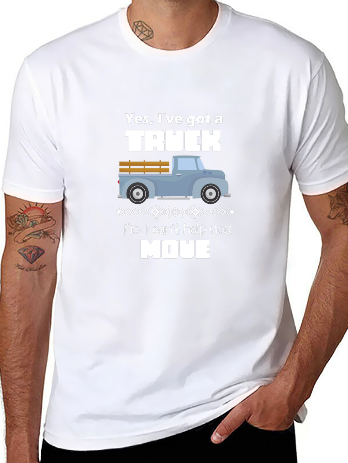 Funny Truck T-Shirt: Yes I Have a Truck - 8