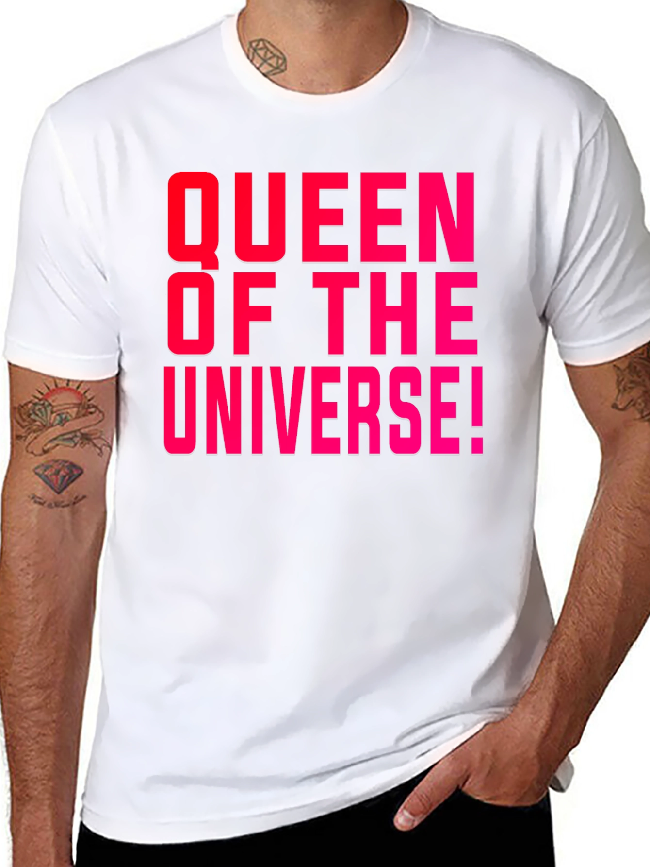 Black Queen of the Universe T-Shirt view 8