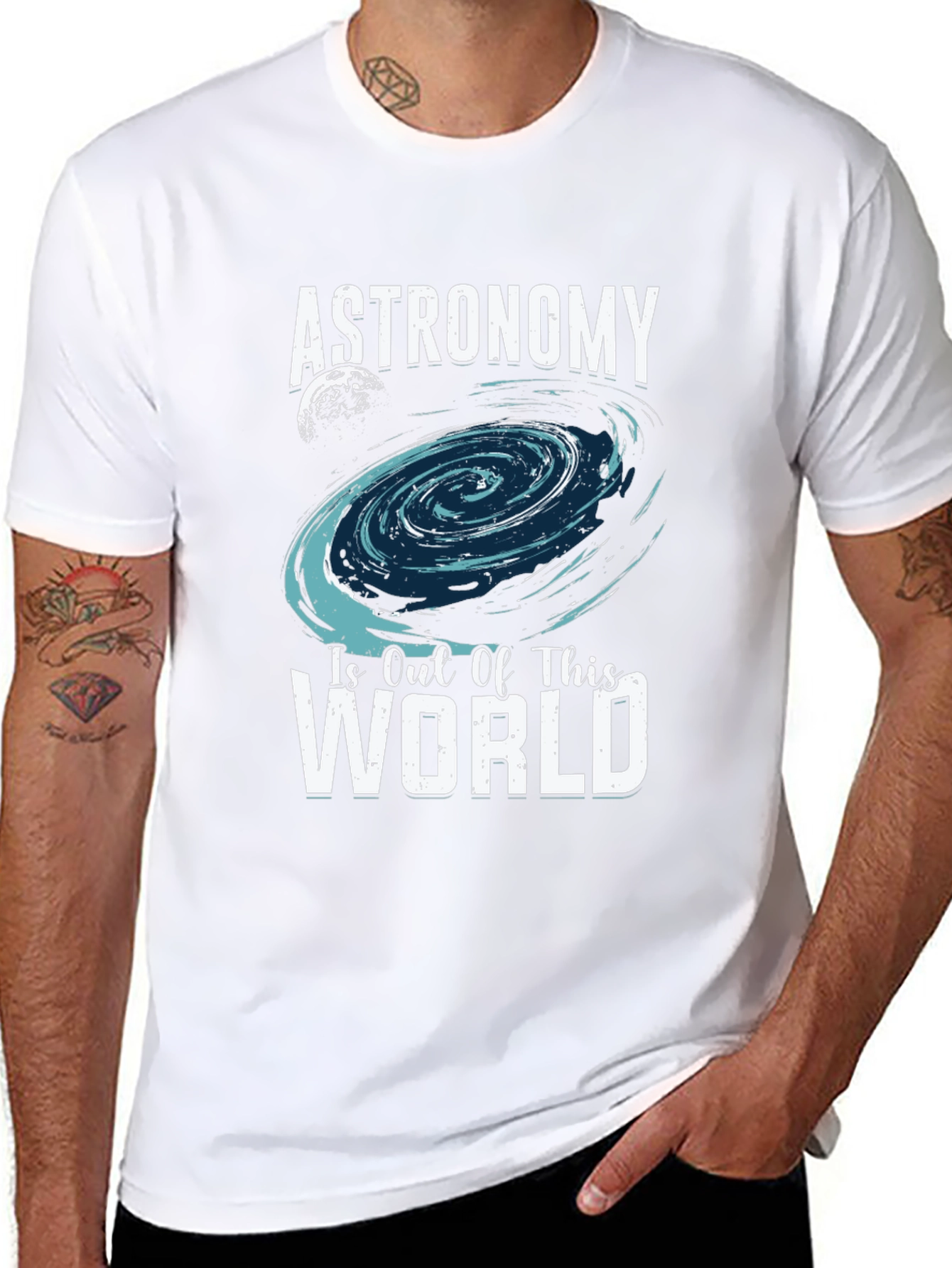 Black Astronomy Is Out Of This World T-Shirt view 8
