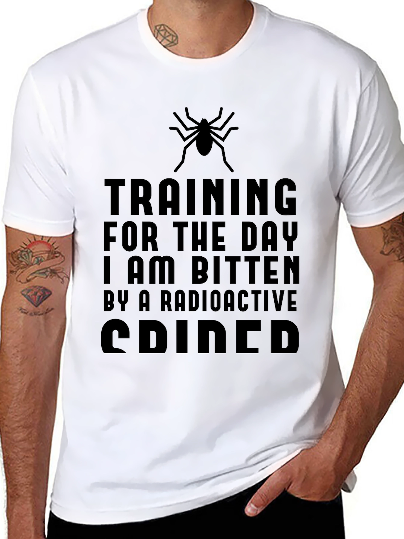 Radioactive Spider Bite Training T-Shirt - 8